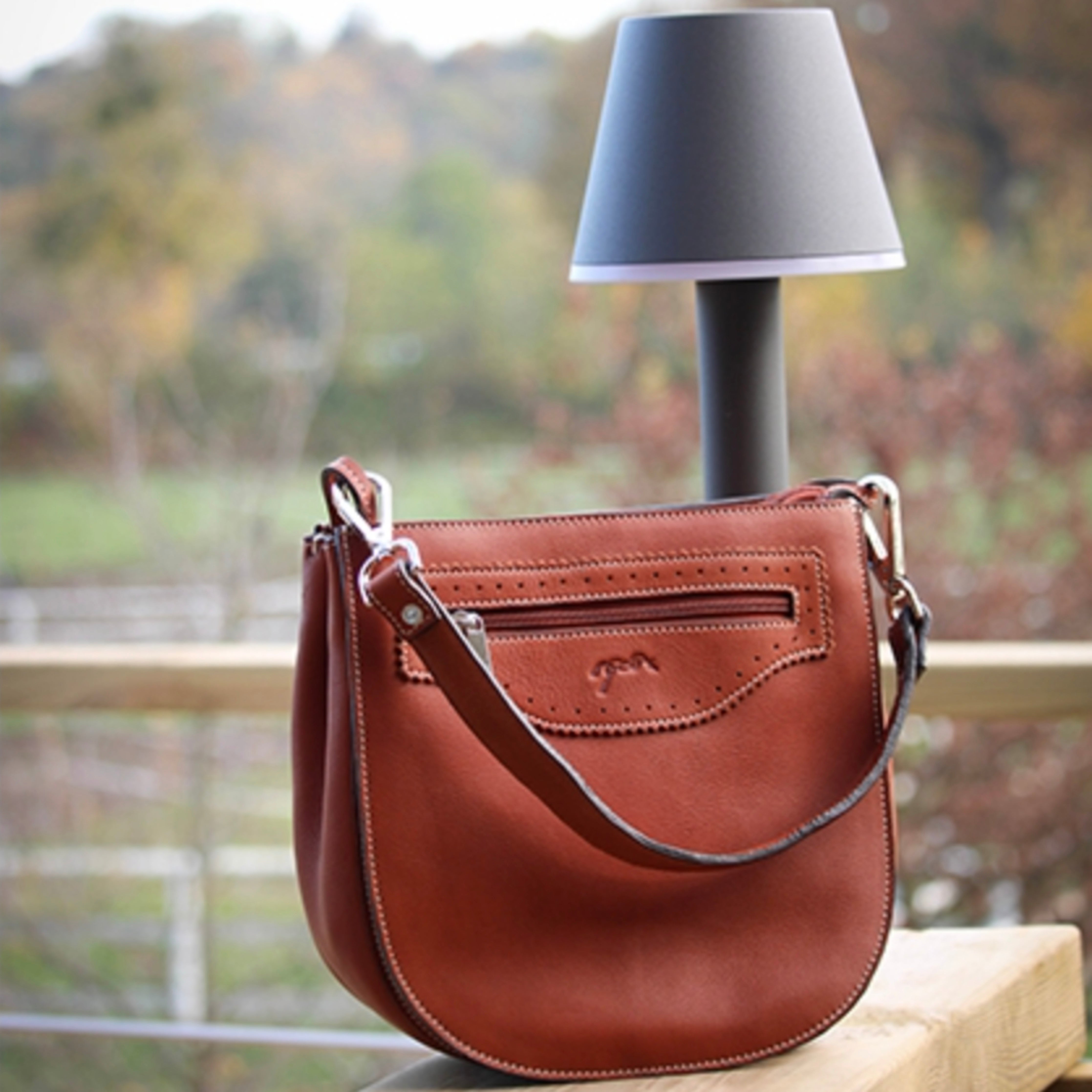 Penelope Clementine Handbag Brandy