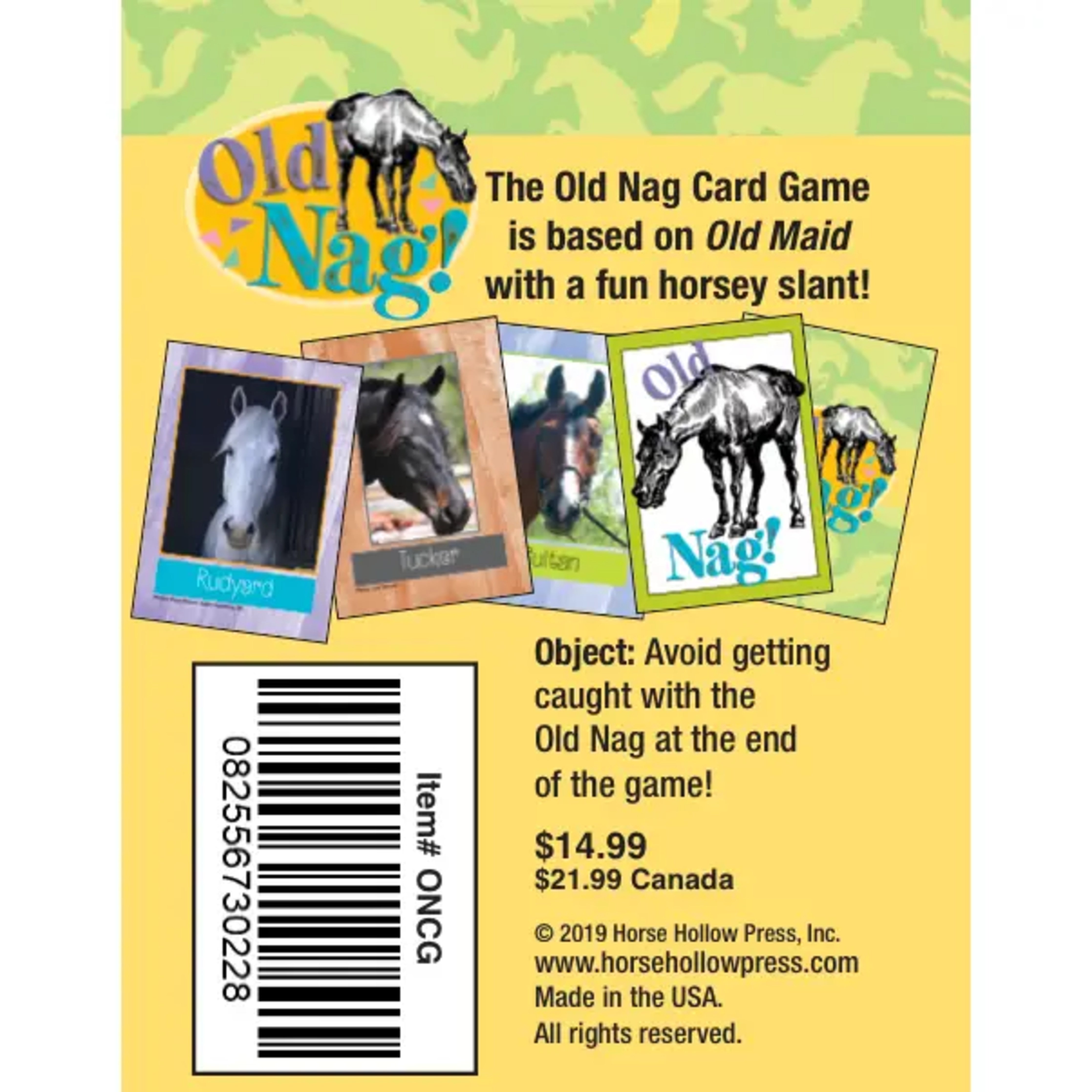 Old Nag! Horse Card Game