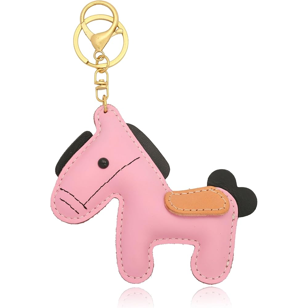 Utopia Leather Horse Keychain