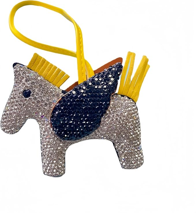 Angel Horse Puff Bag Charm