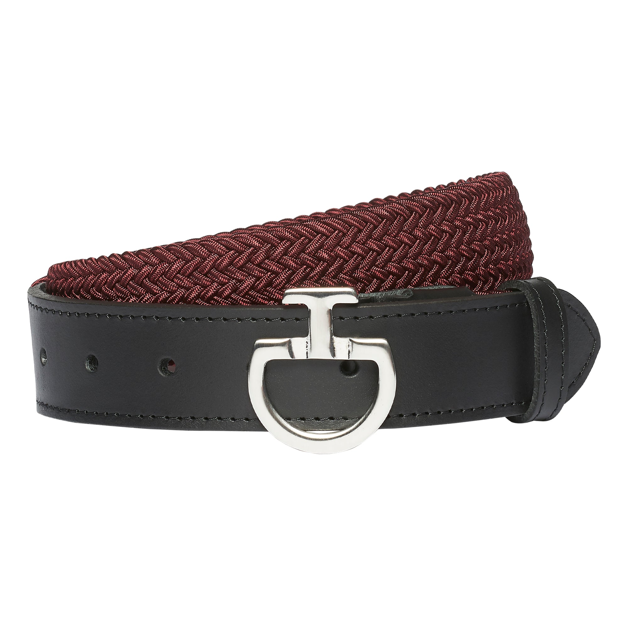 Cavalleria Toscana Logo Stretch Belt