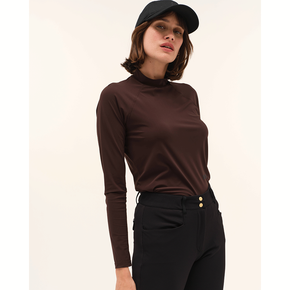 Dada Sport Totem Mock Neck Long Sleeve