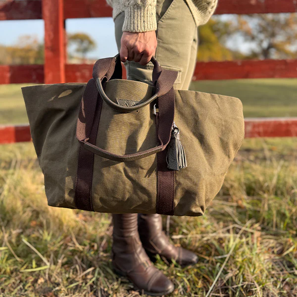 Get the Gallop Waxed Canvas Bag med