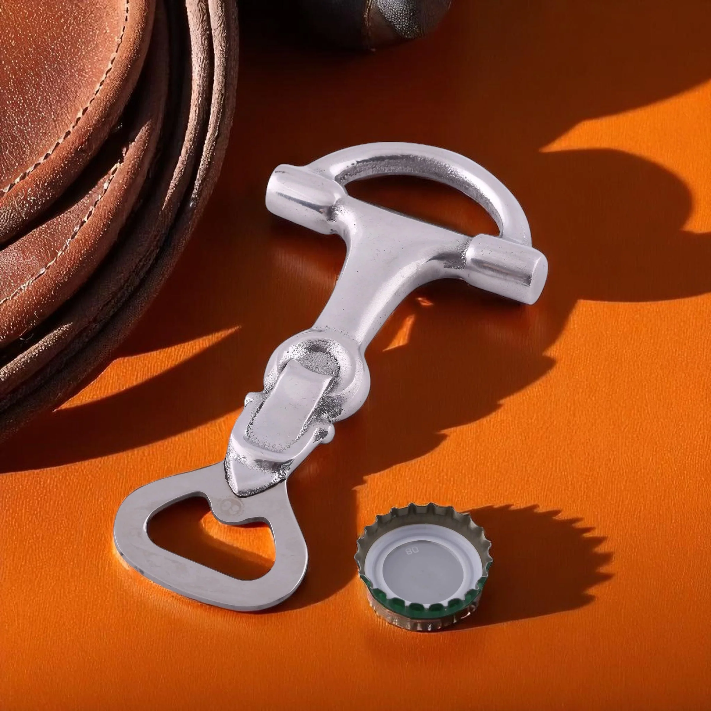 Cast Aluminum Bit Bottle Opener