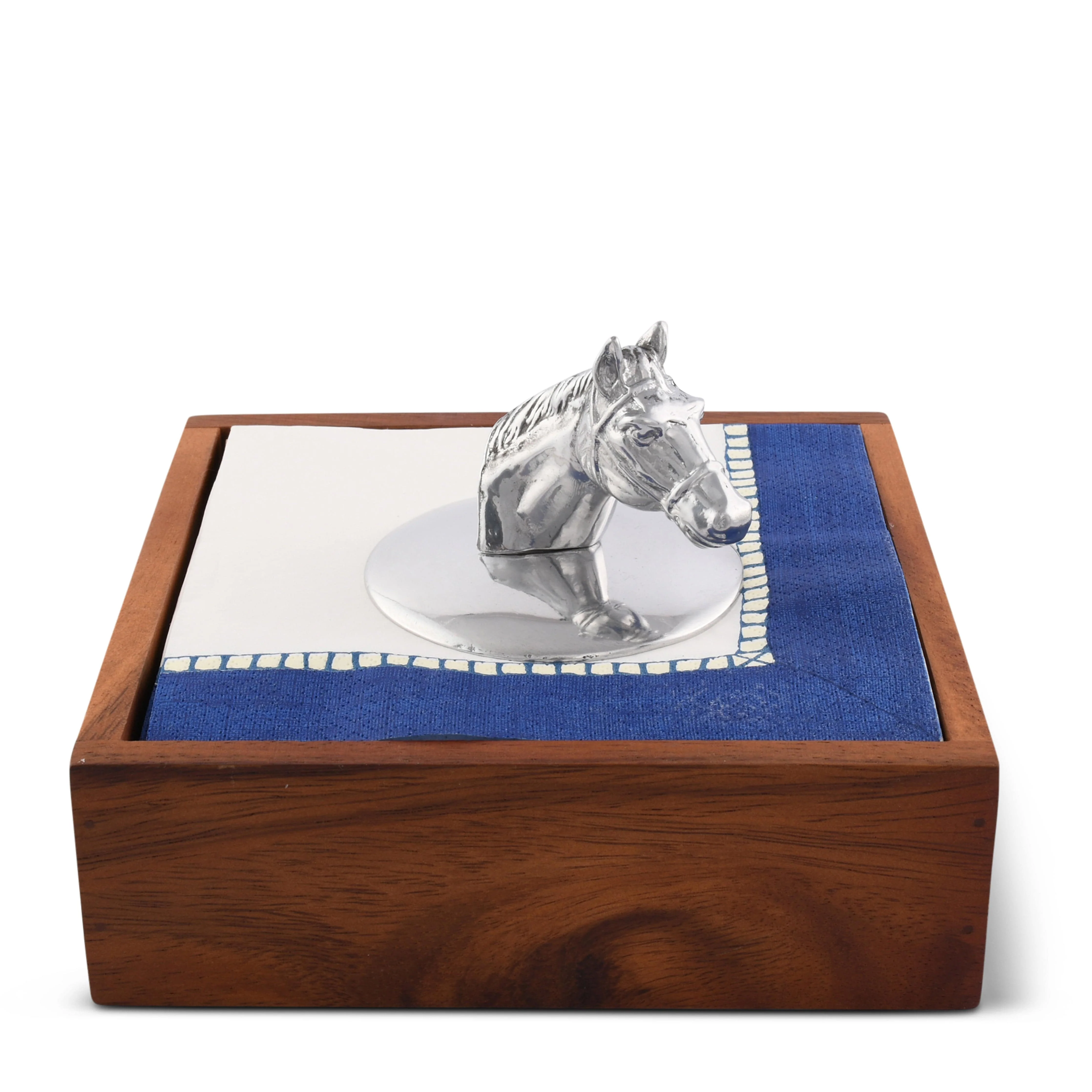 Cast Aluminum Horse Head Paper Weight
