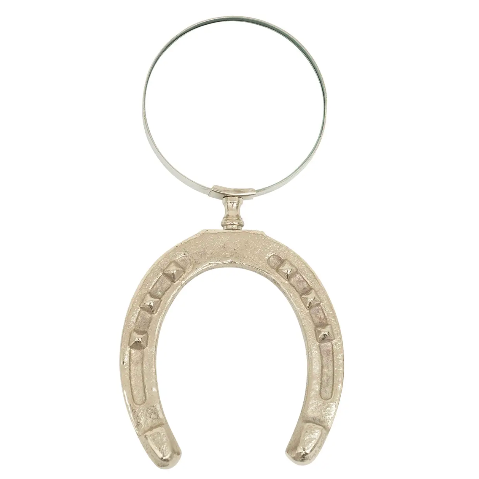 Huntley Equestrian Brass Horseshoe Magnifying Glass