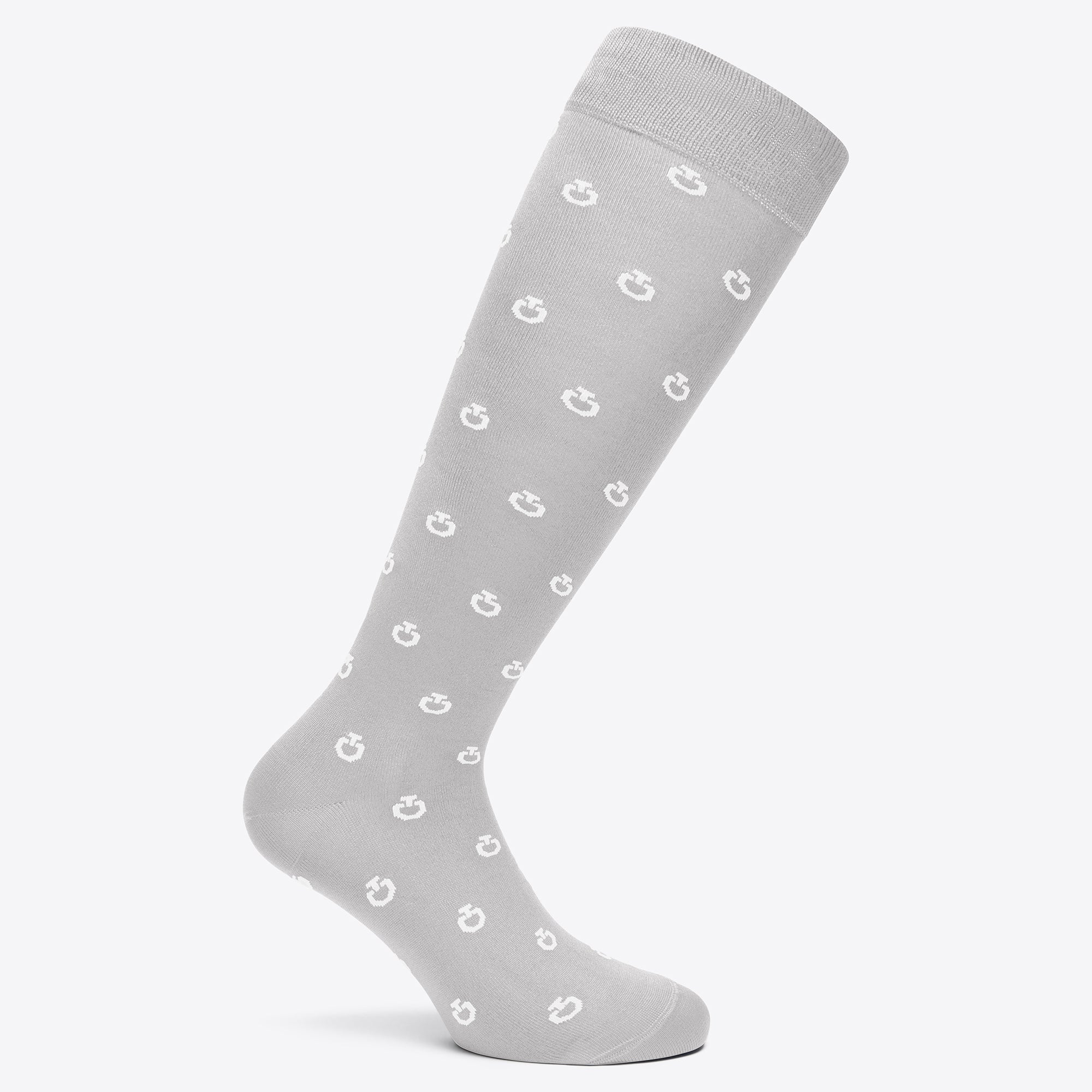 Cavalleria Toscana Mini Logo Jacquard Socks