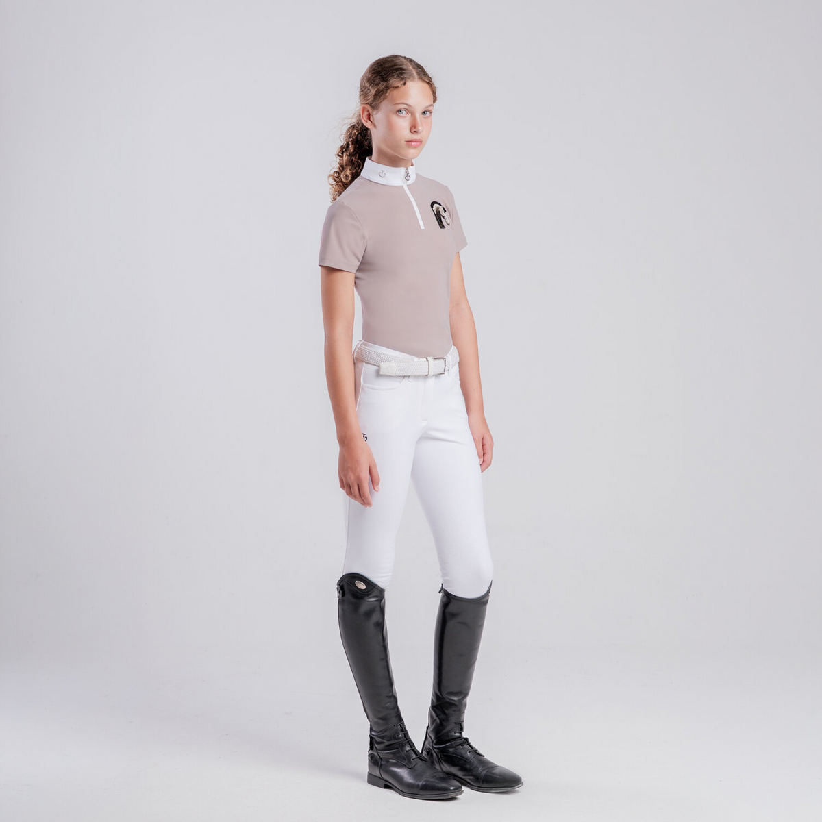 Cavalleria Toscana Needlepoint Horse Polo girls