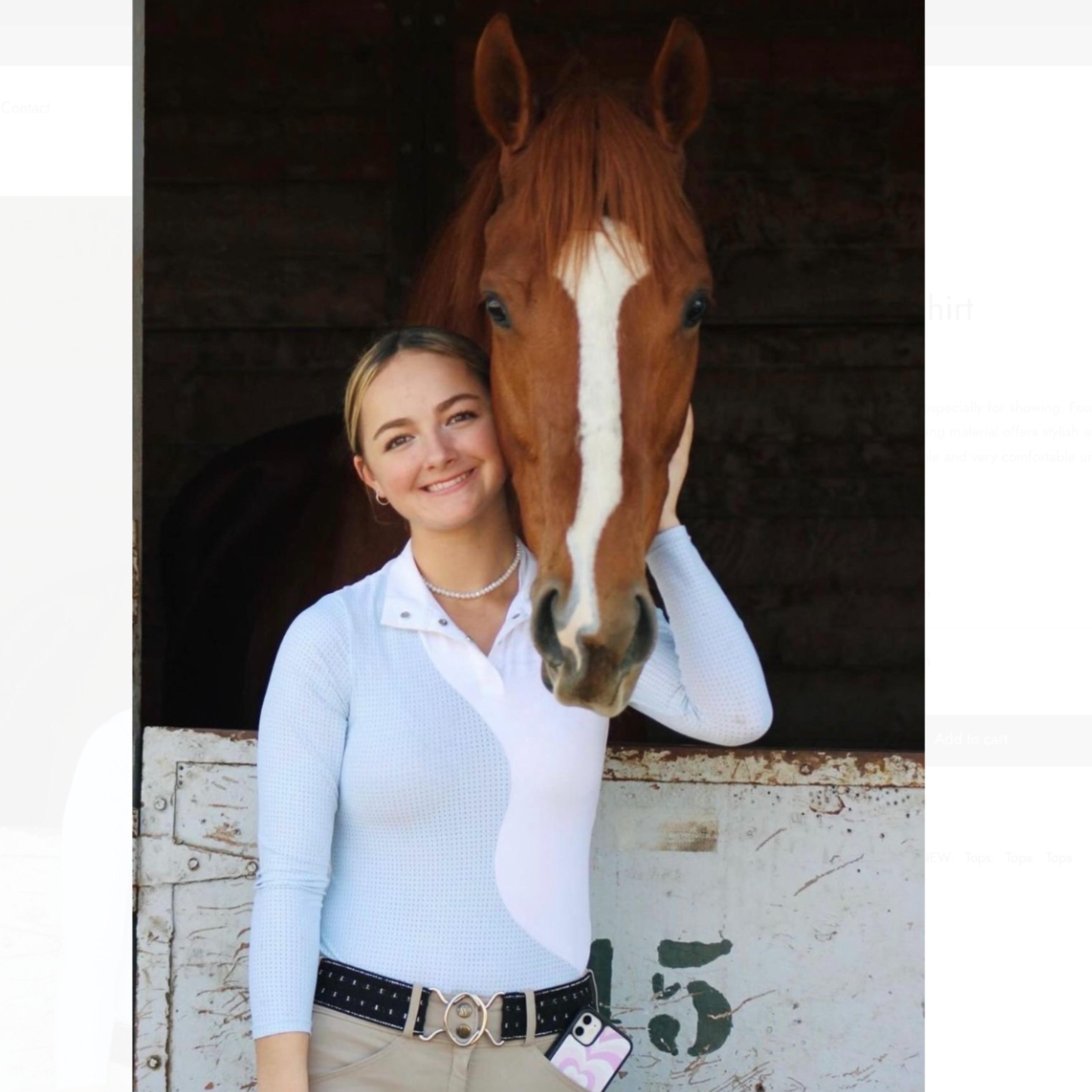 Equestrian Club LENNA Show Shirt