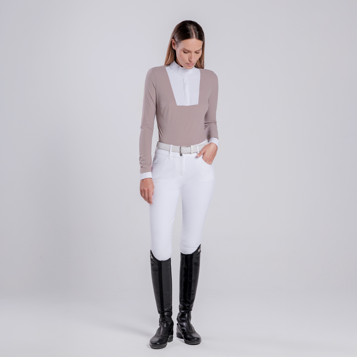 Cavalleria Toscana Wide Rib Shirt lds