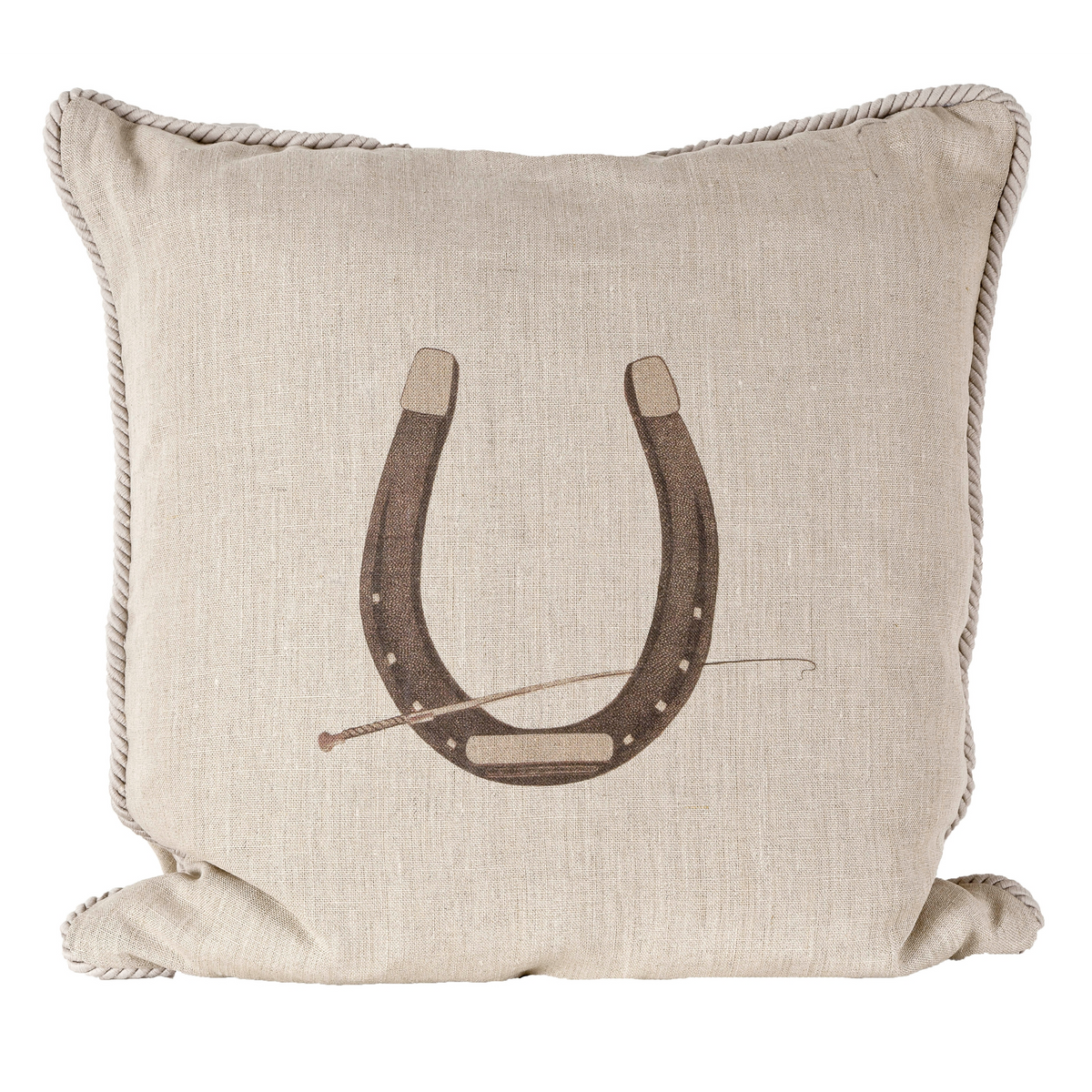Ox Bow Corded Linen Pillow