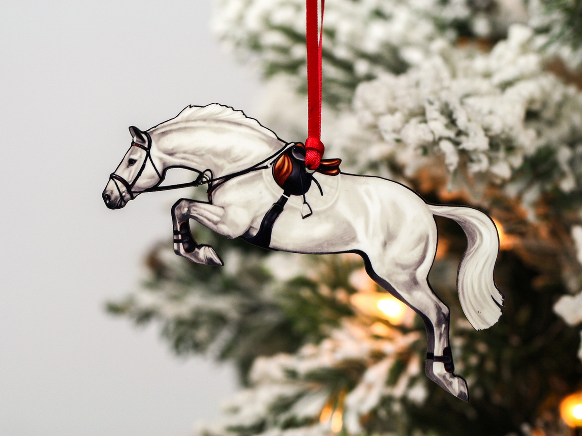 Wood Ornament Laser Cut Horse