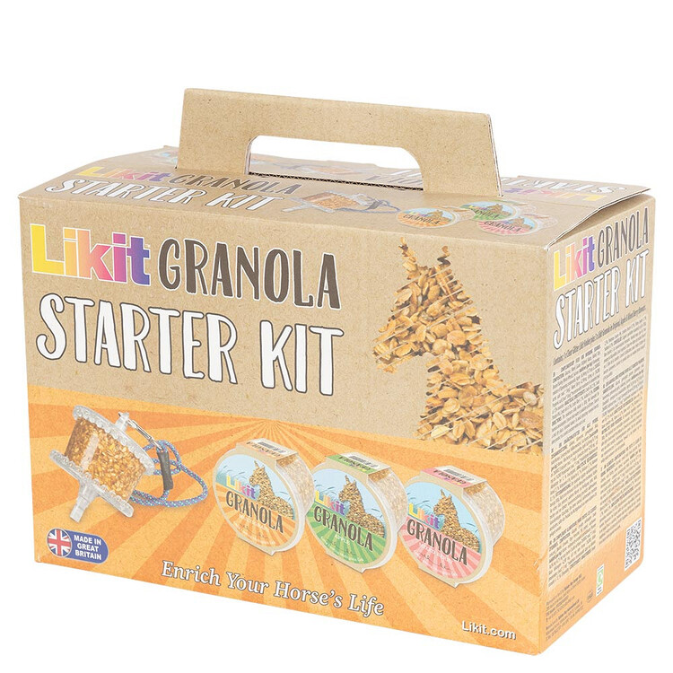 Likit Granola Starter Kit for Horses
