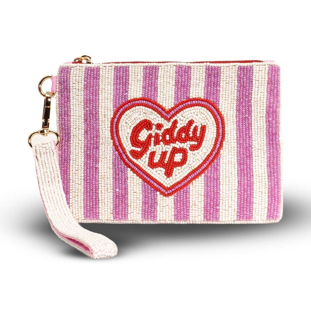Beaded Pouch medium