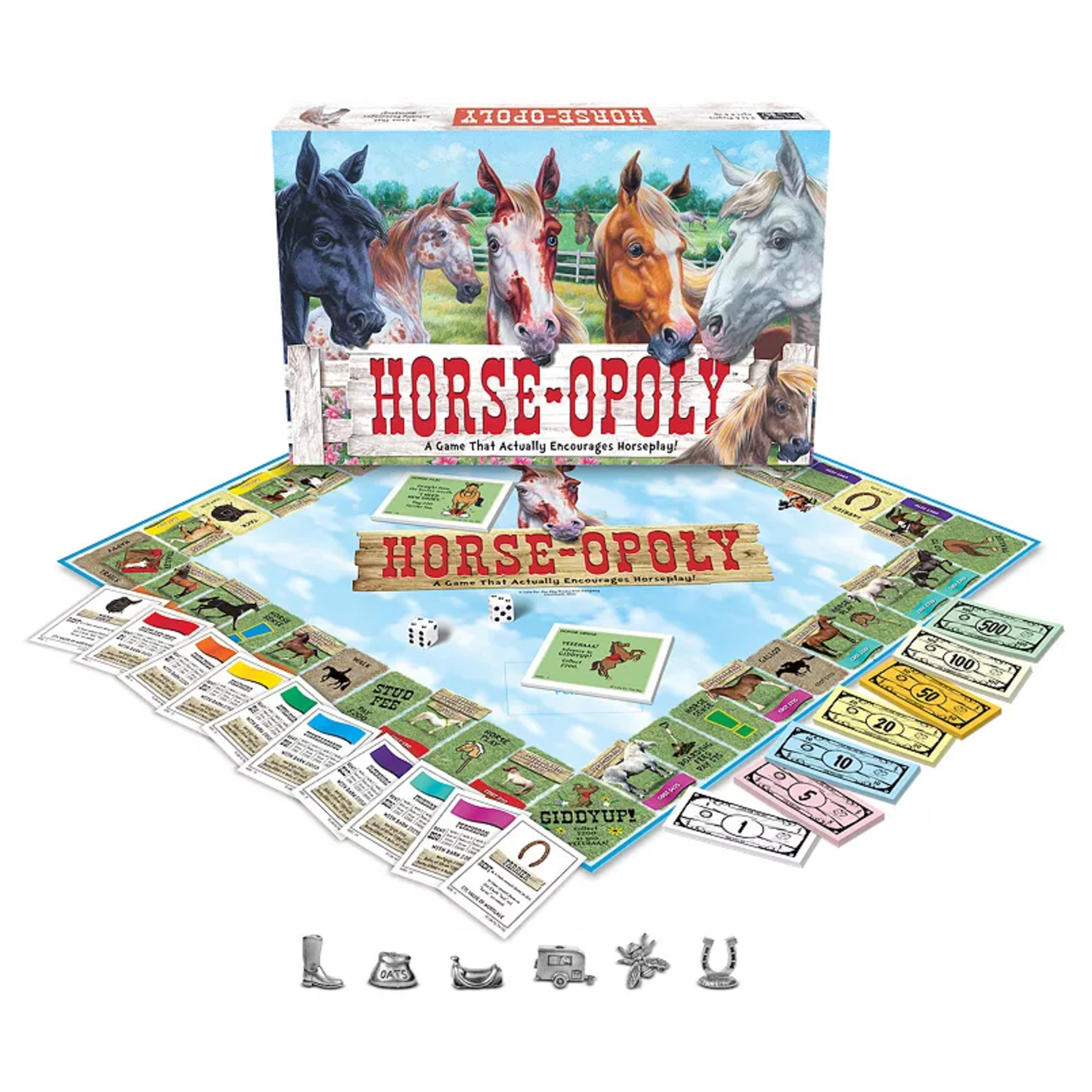 Horse-Opoly Board Game