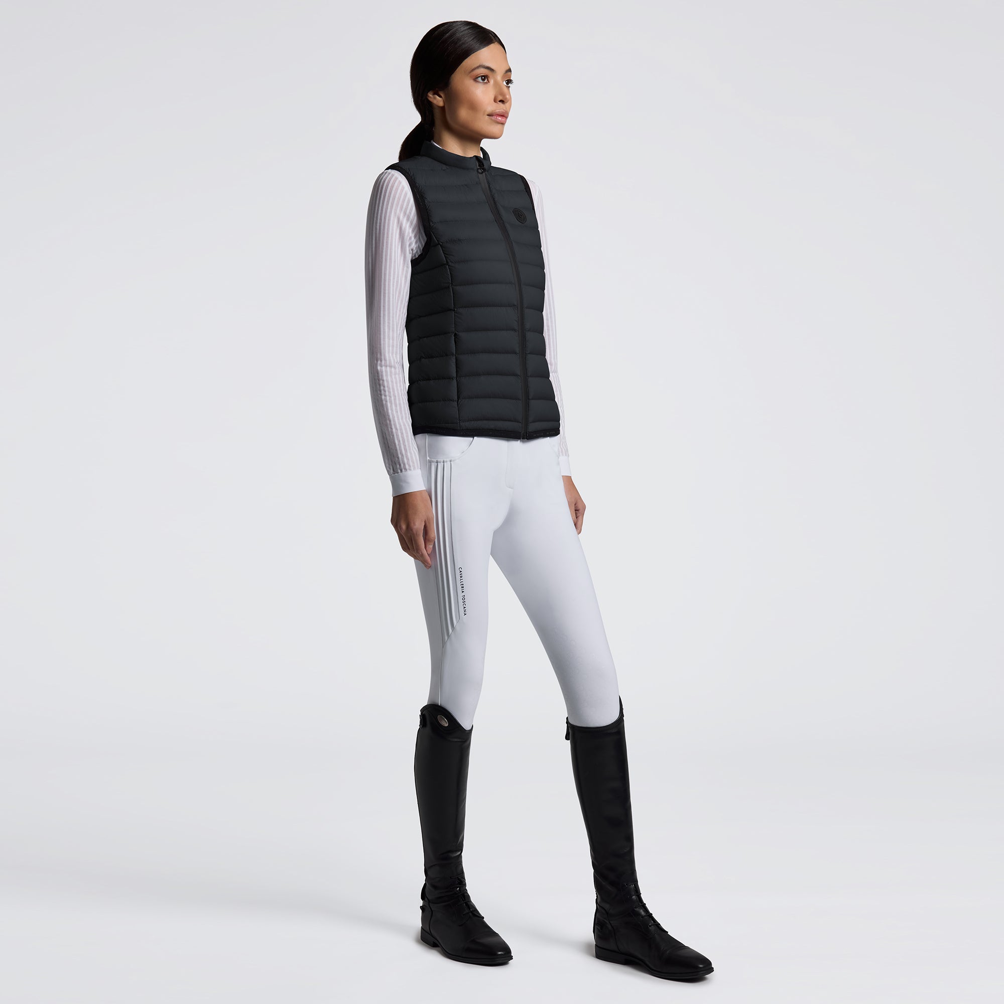 Cavalleria Toscana Nylon Quilt Body Warmer ladies