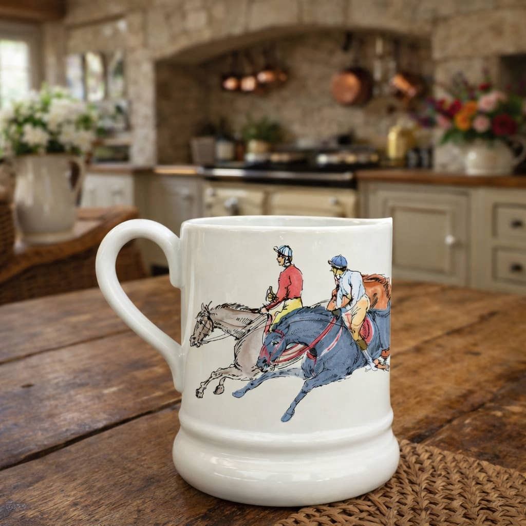 Giddy Up Stoneware Mug 13 oz