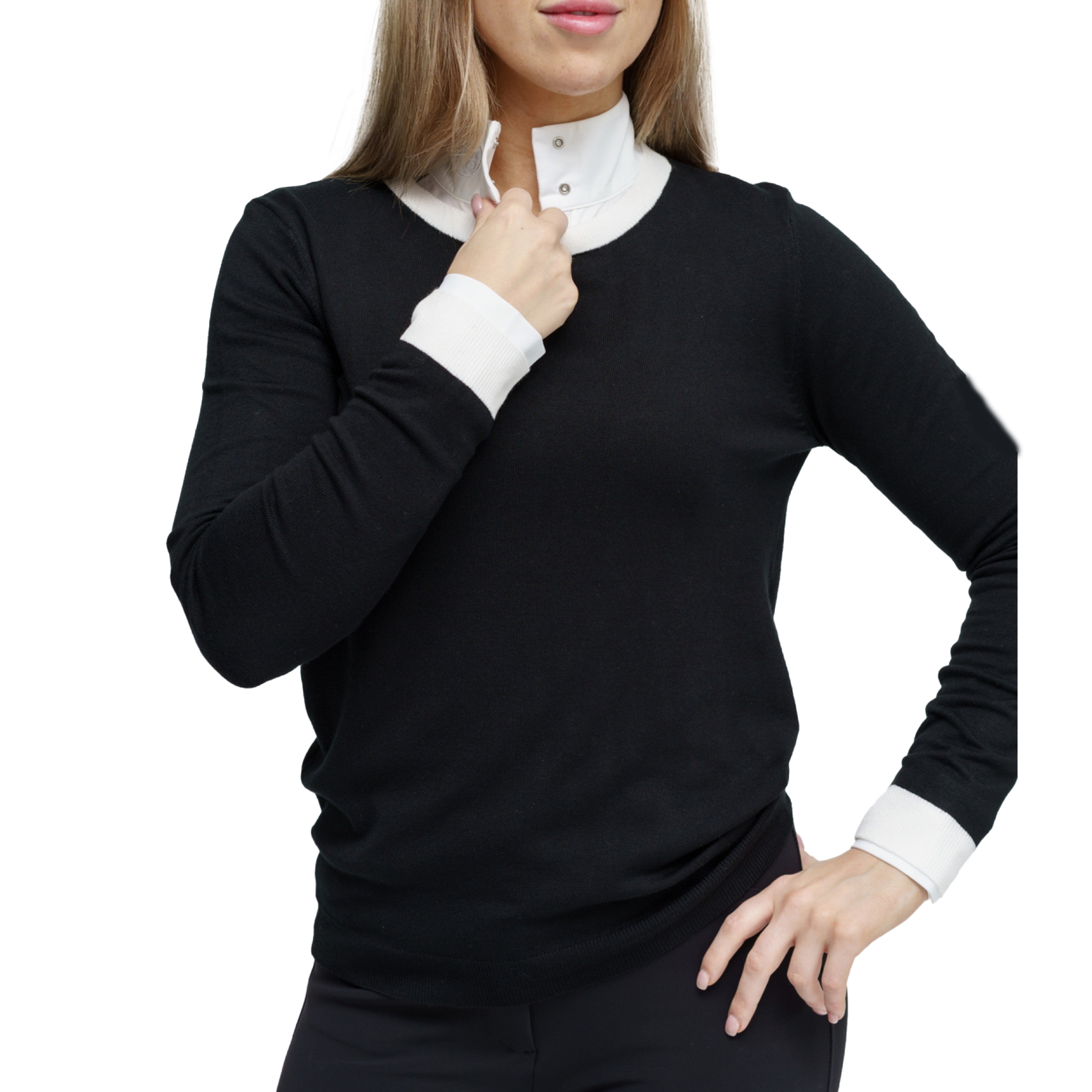 TKEQ Essential Contrast Sweater