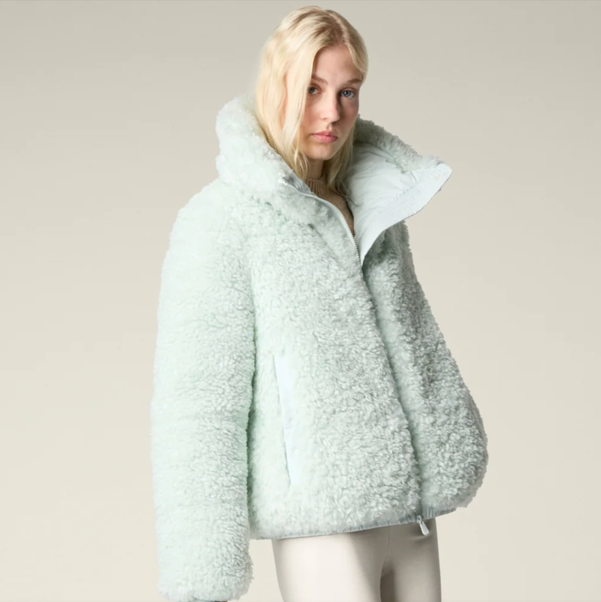 Save the Duck Kennie Feathered Puffer ladies