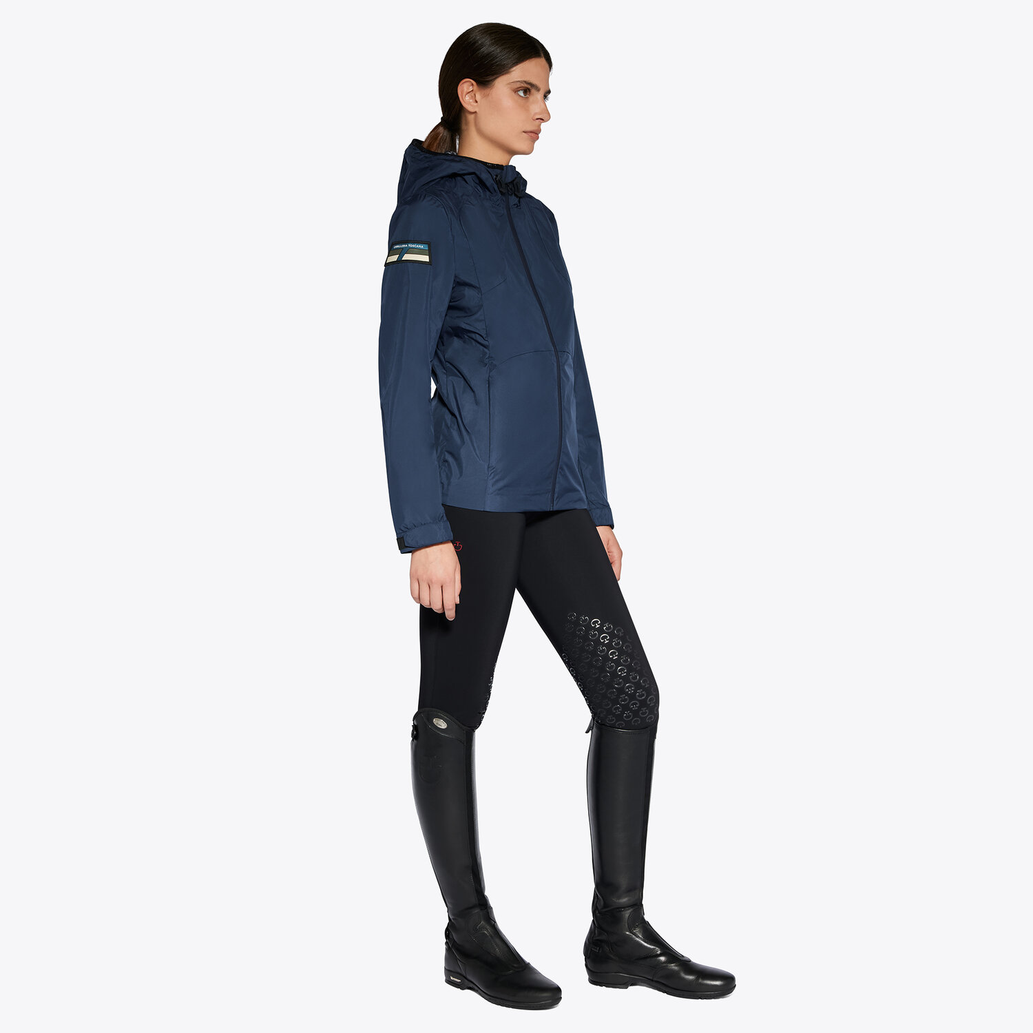 Cavalleria Toscana Nylon H2O Geo Jacket lds