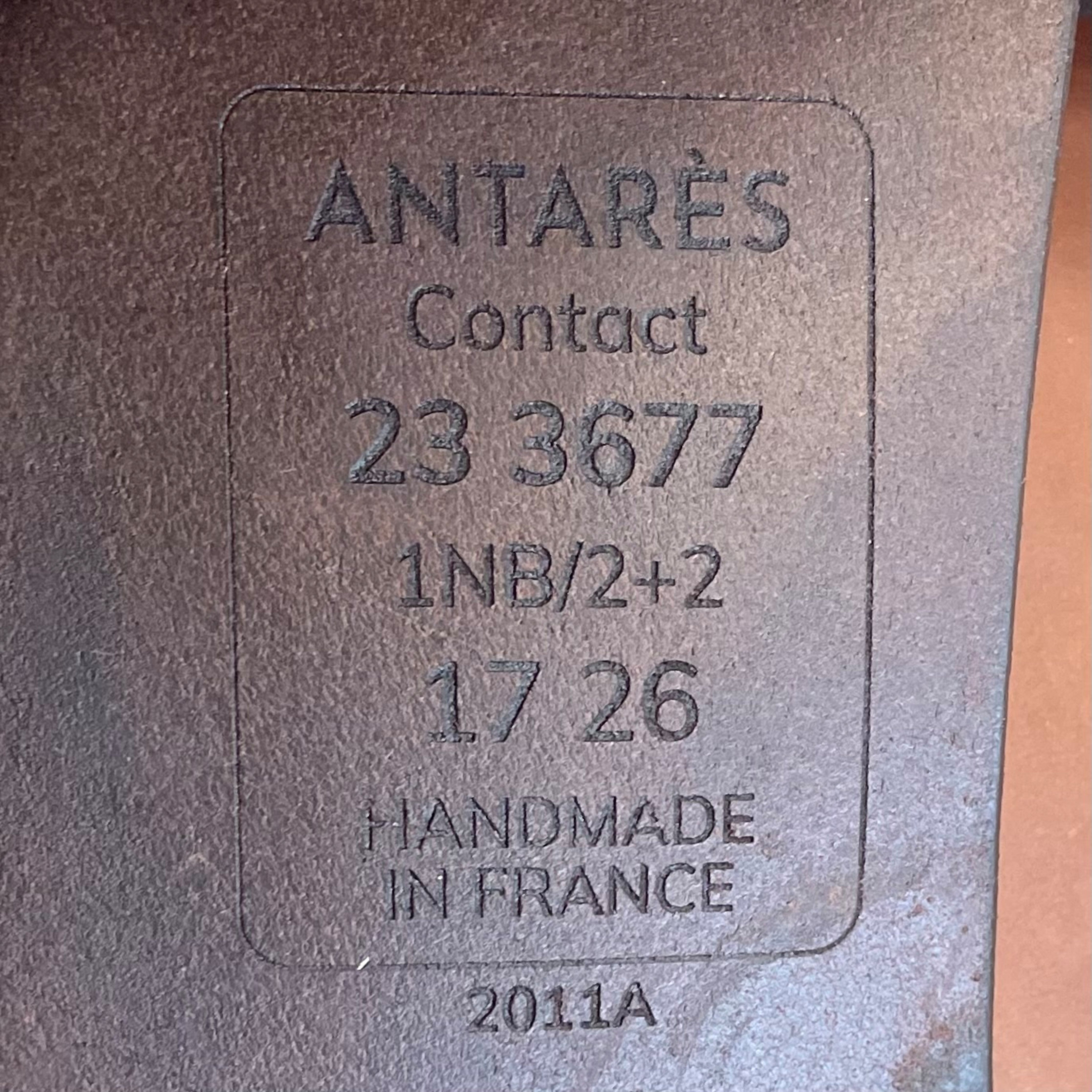 Antares Contact saddle 17" 1NB