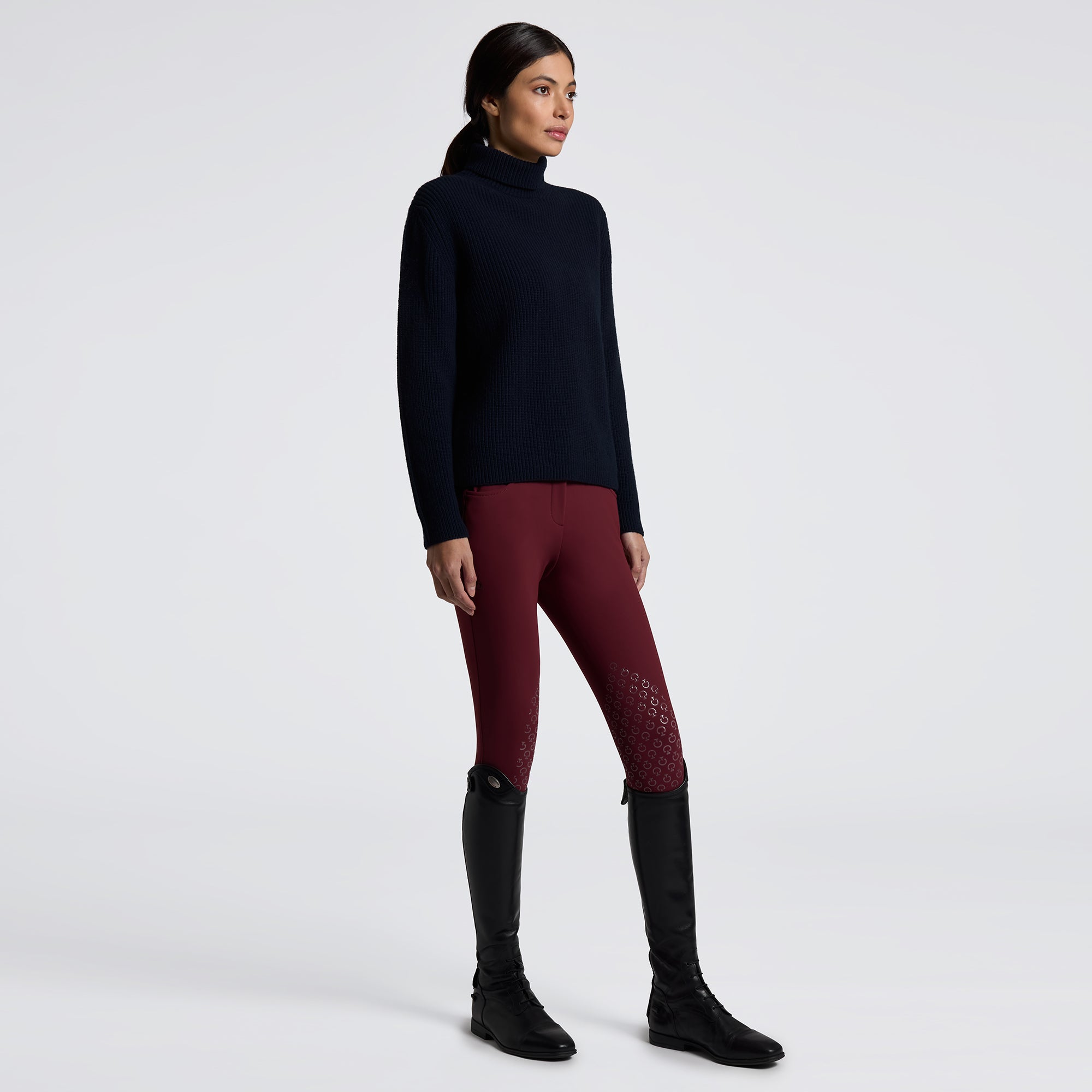 Cavalleria Toscana Purewool Turtleneck Sweater ladies