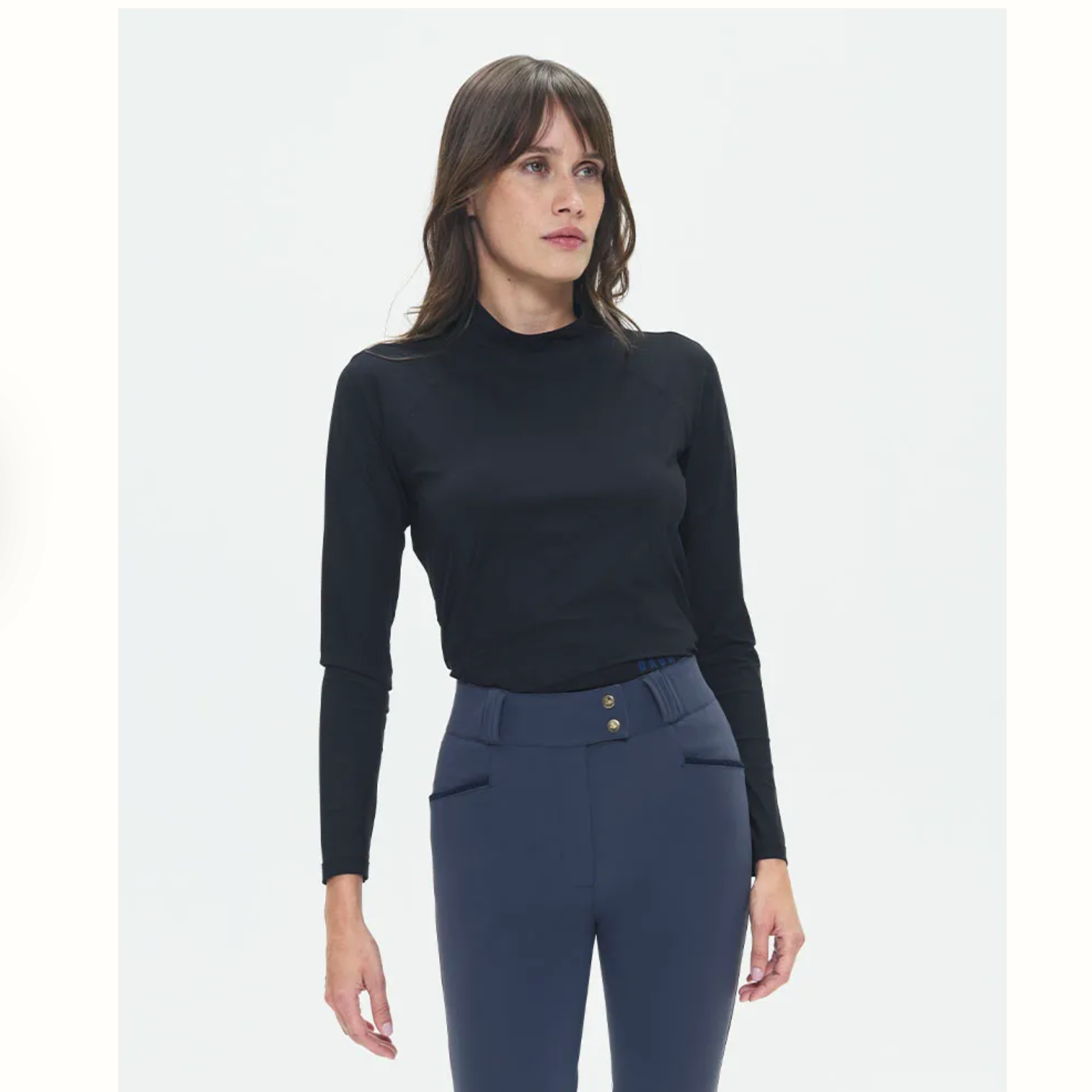 Dada Sport Totem Mock Neck Long Sleeve