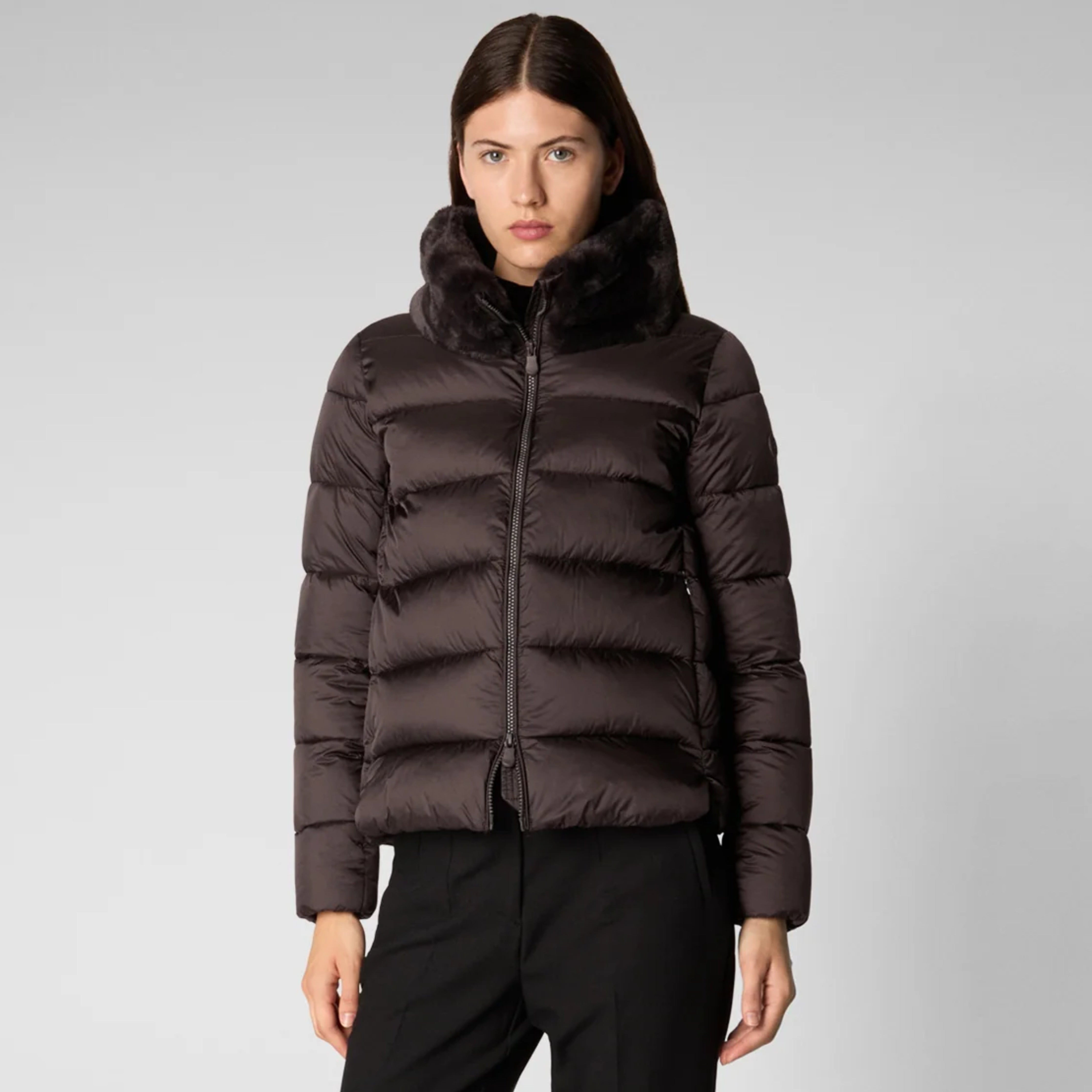 Save the Duck Mei Fur Collar Puffer ladies