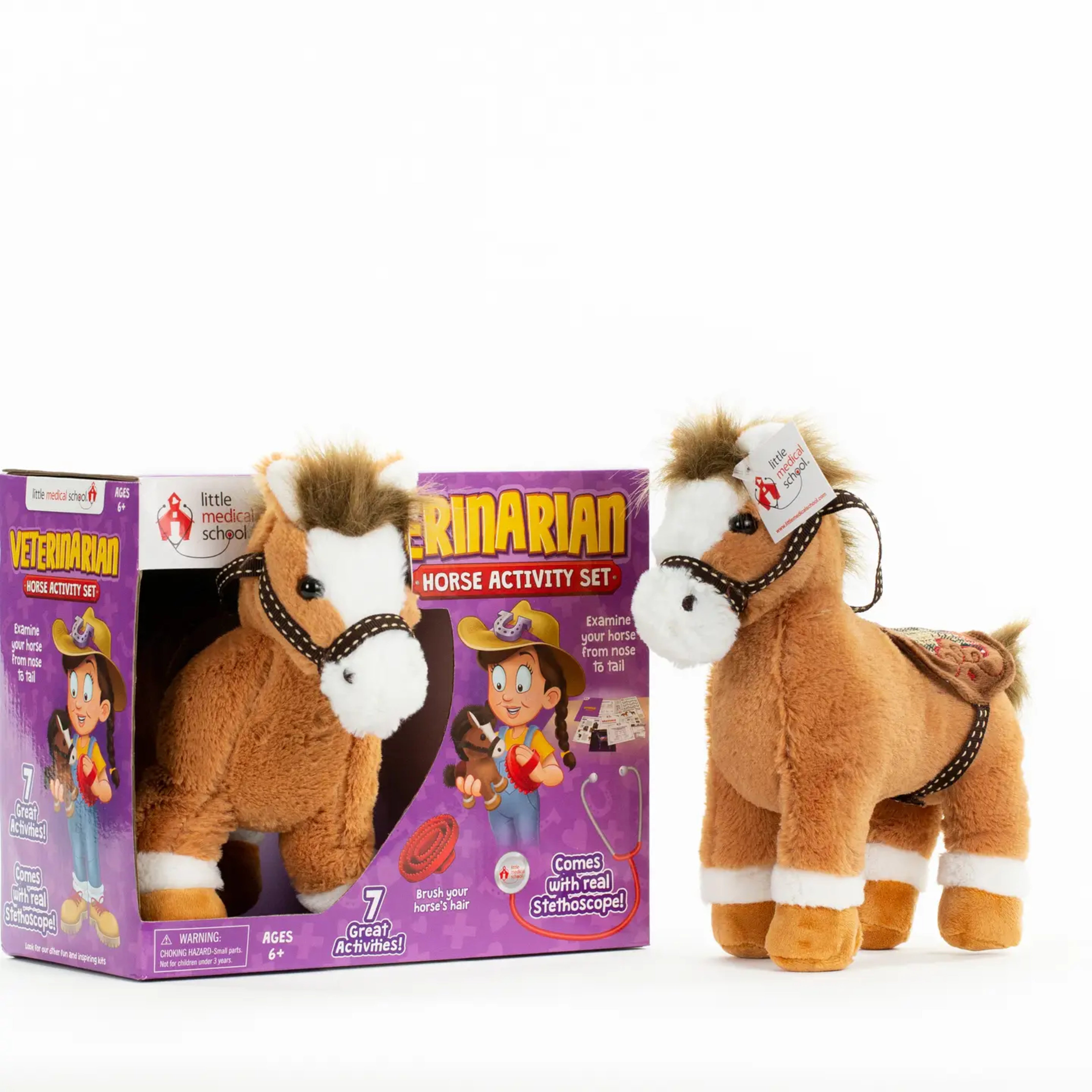 Veterinarian Horse Activity Set