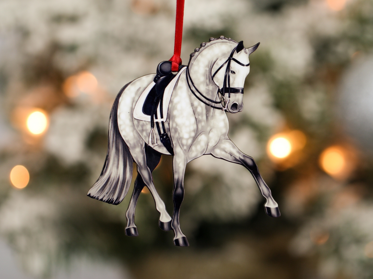 Wood Ornament Laser Cut Horse