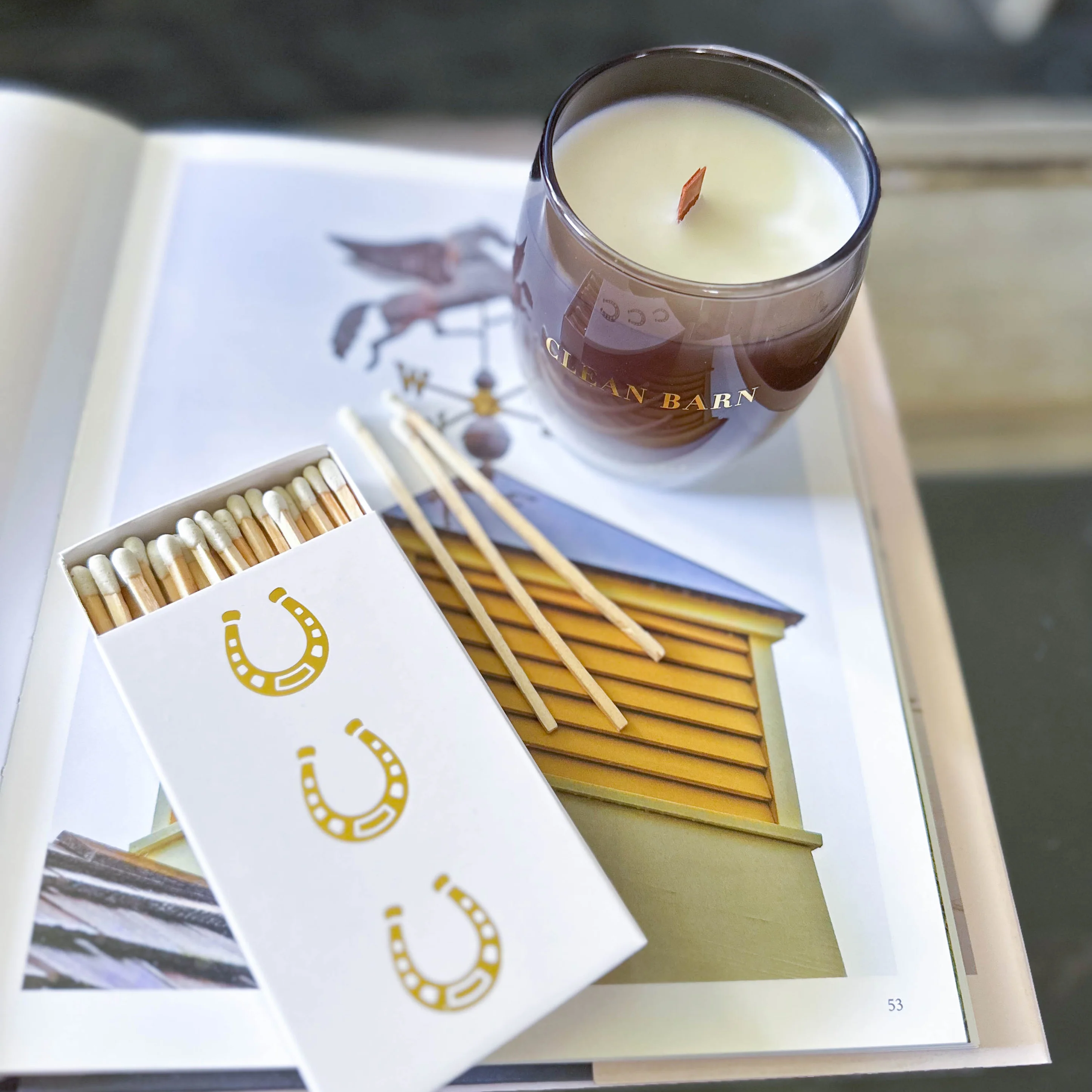 Stable Style Oversized Match Box