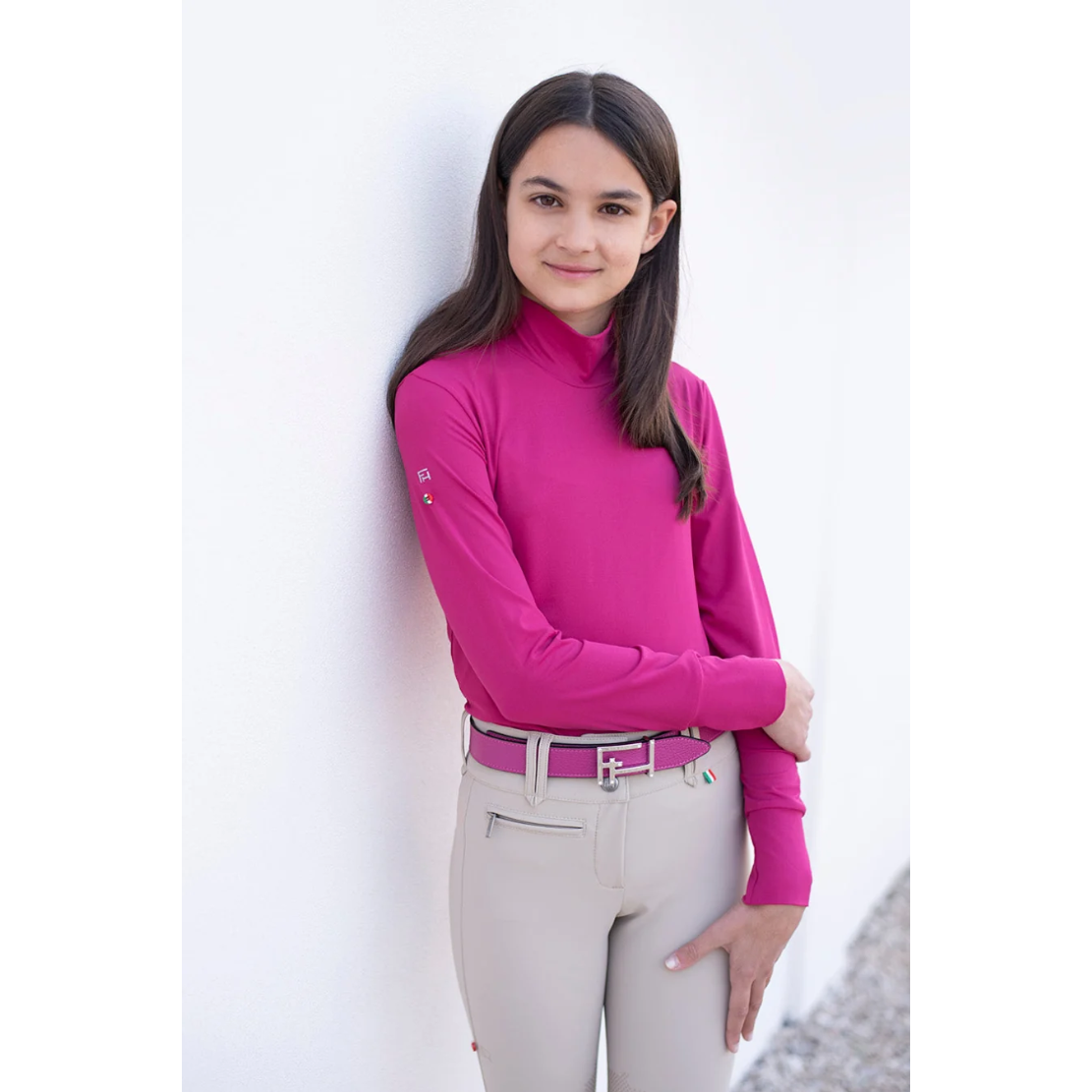 For Horses  Nisa High Neck Shirt girls