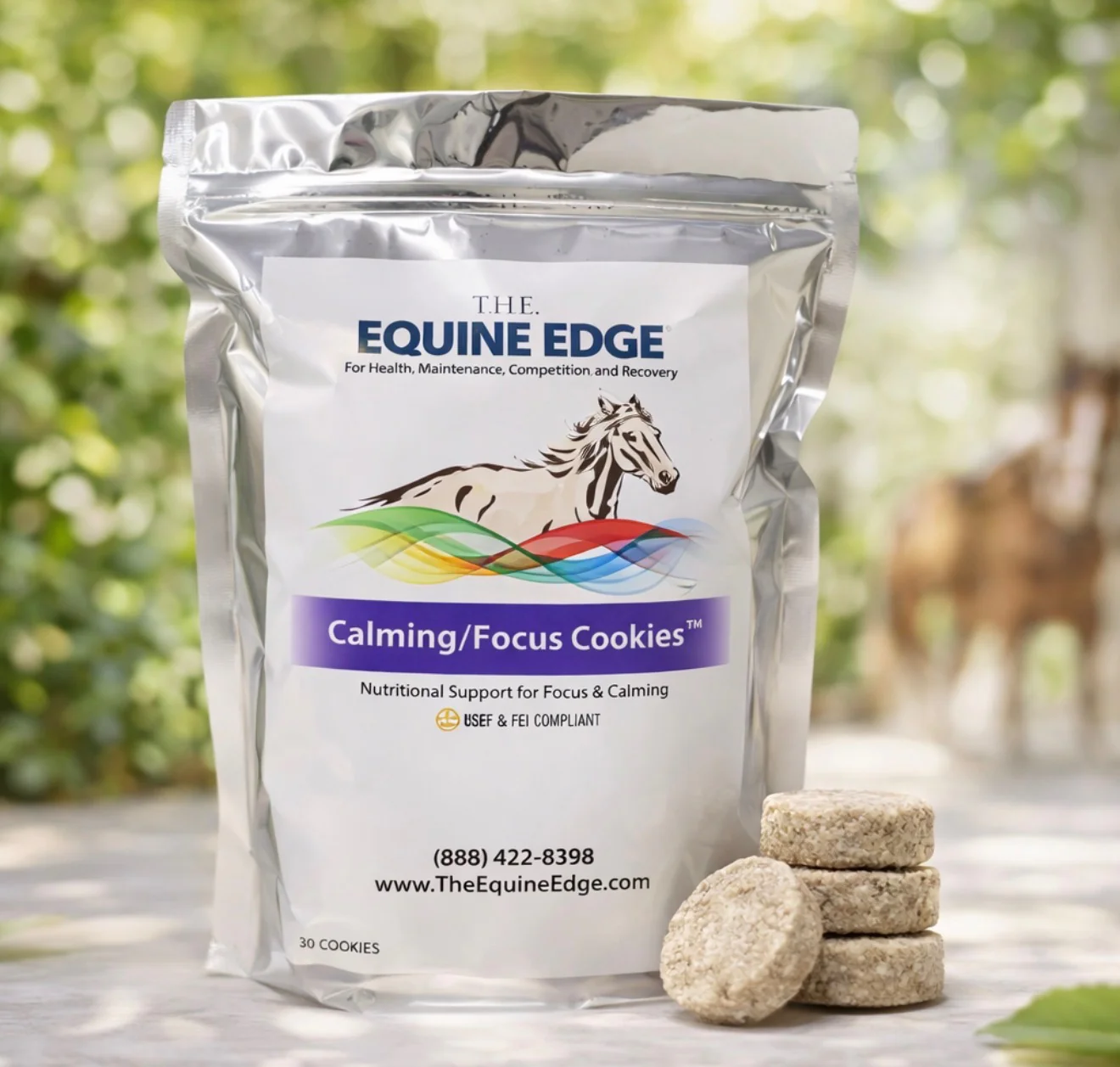 T.H.E. Equine Edge Calming Cookies 30 ct