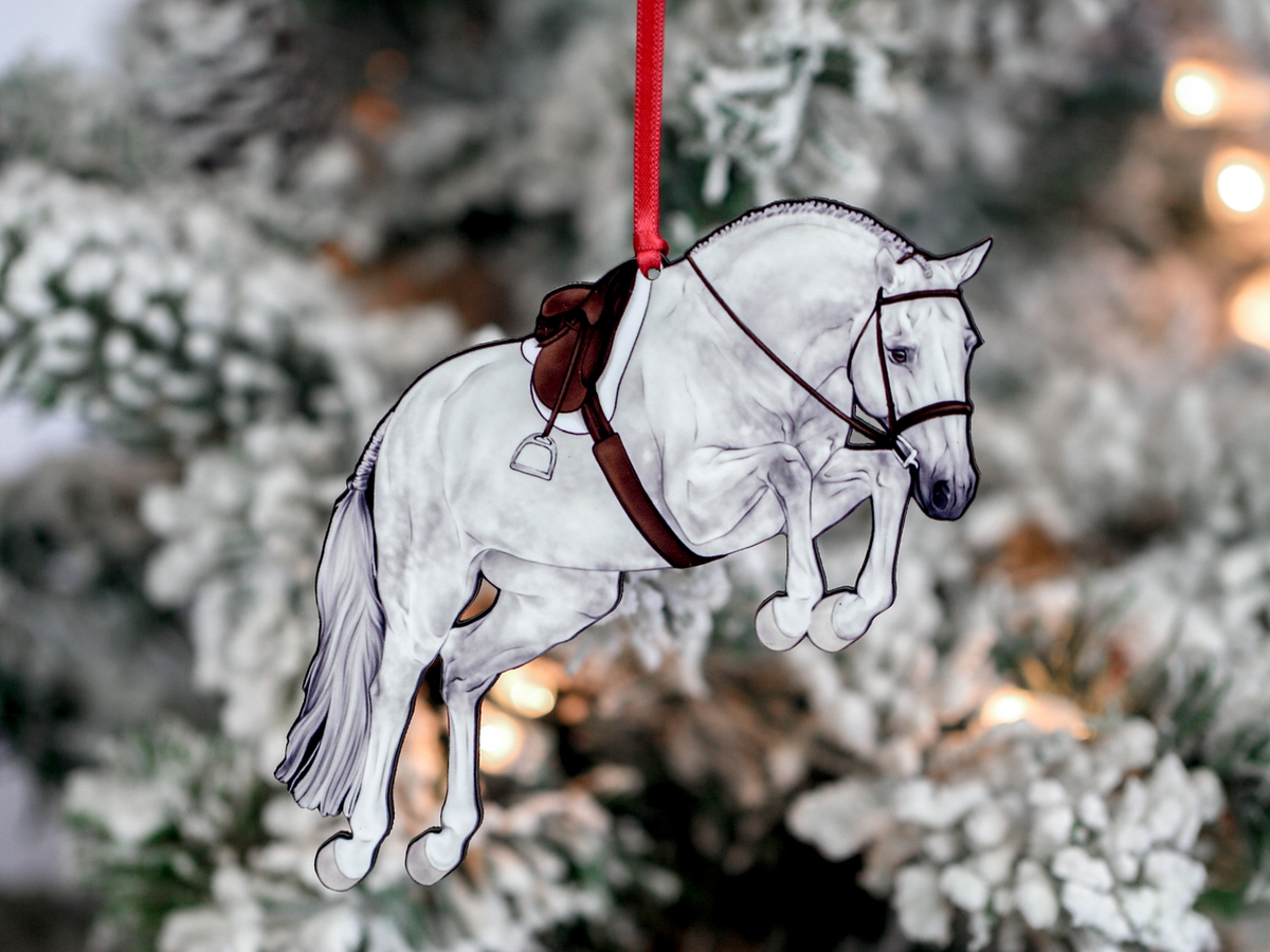 Wood Ornament Laser Cut Horse