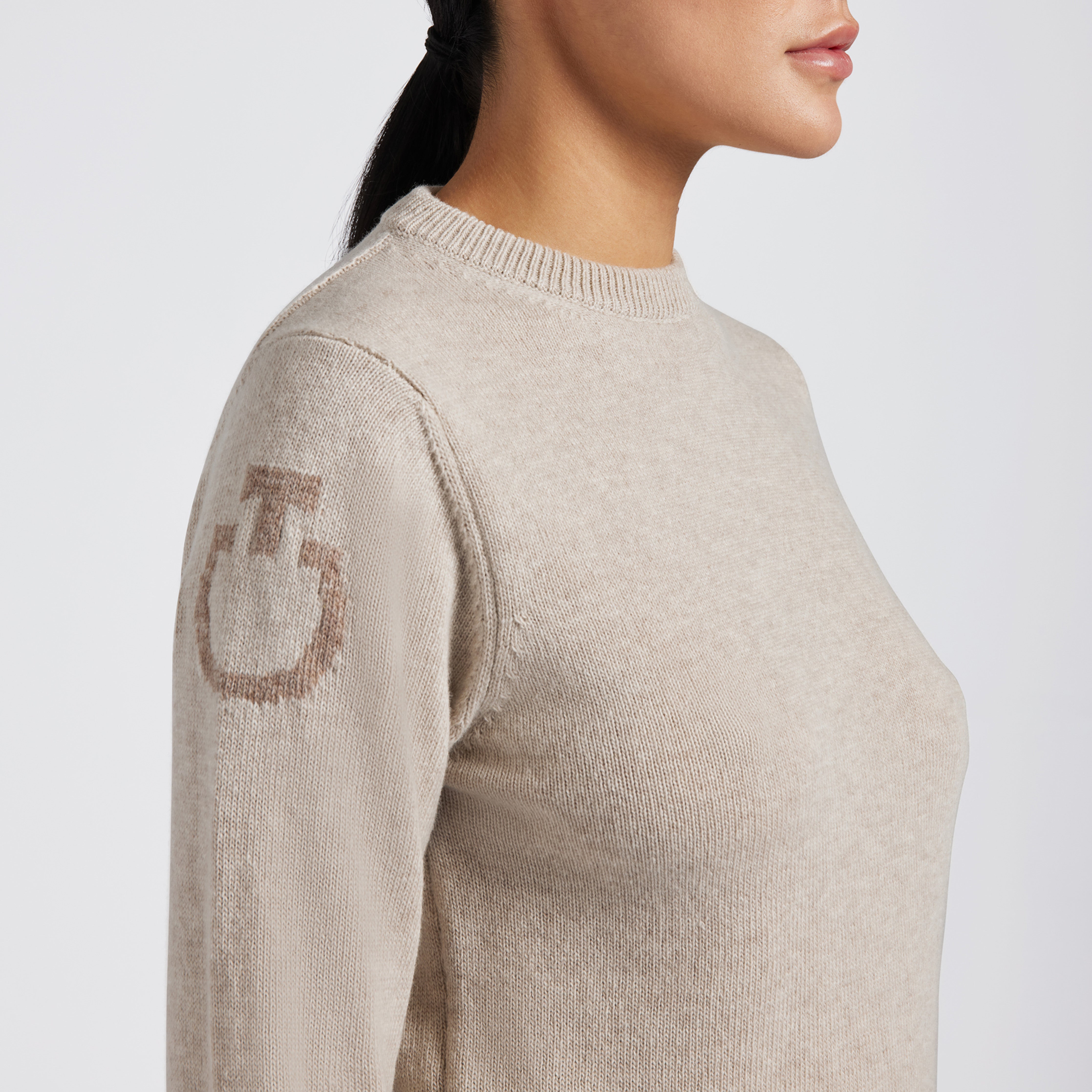 Cavalleria Toscana Pure Crew Sweater ladies