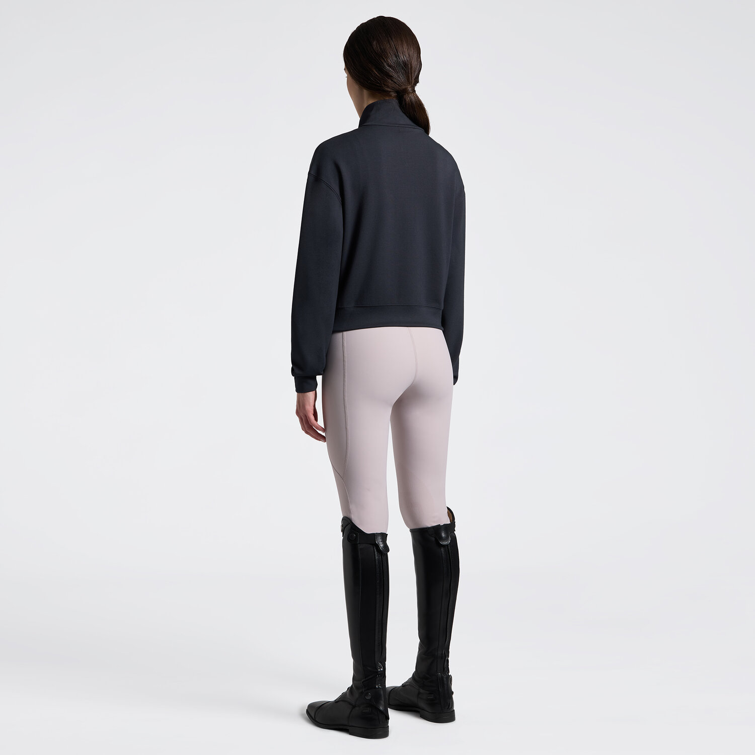 Cavalleria Toscana High Neck Soft Zip ladies