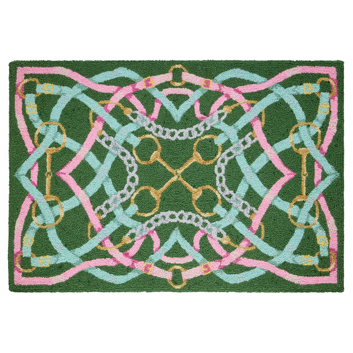 Handicraft Preppy Equestrian Hook Rug