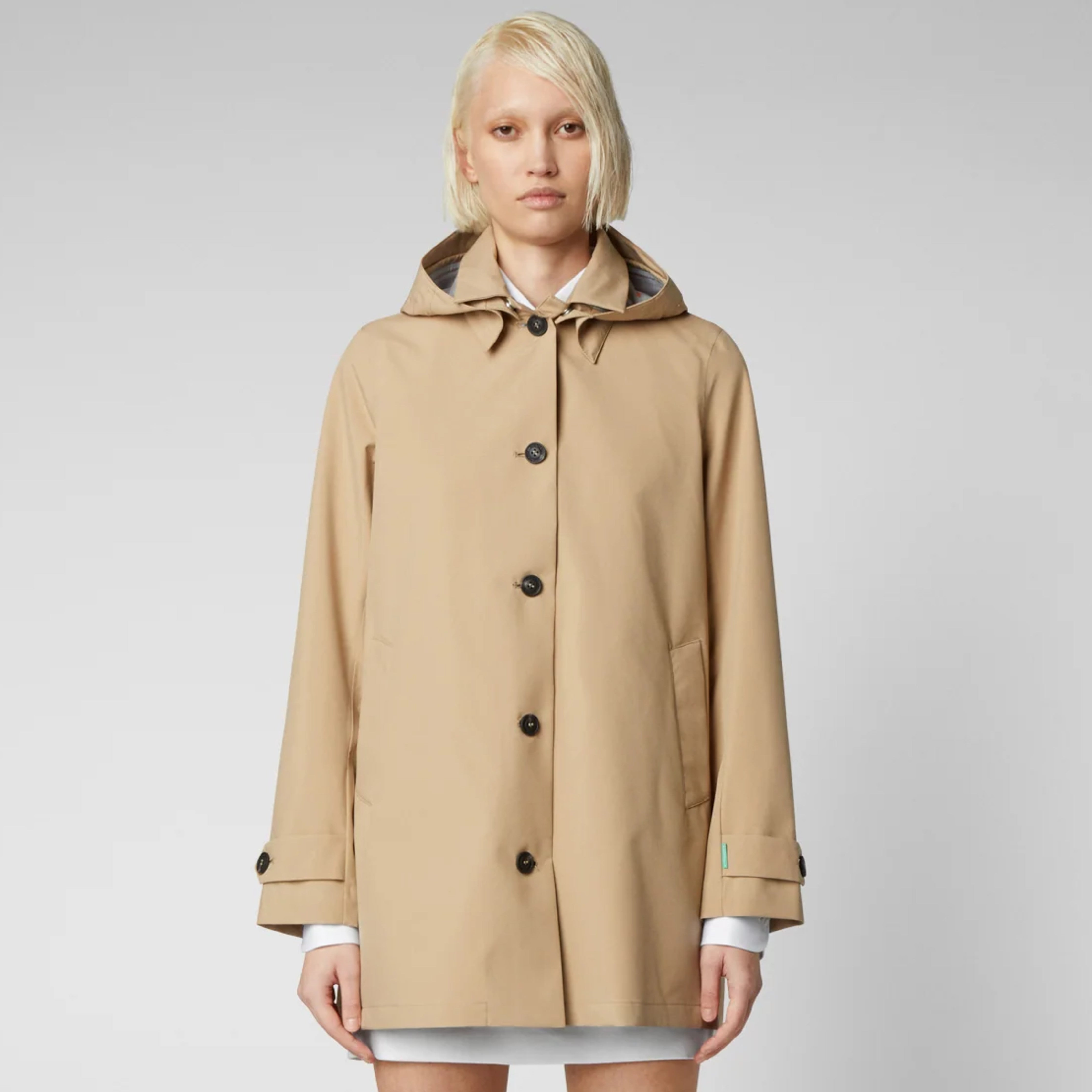 Save the Duck April Stretch Trench Coat ladies