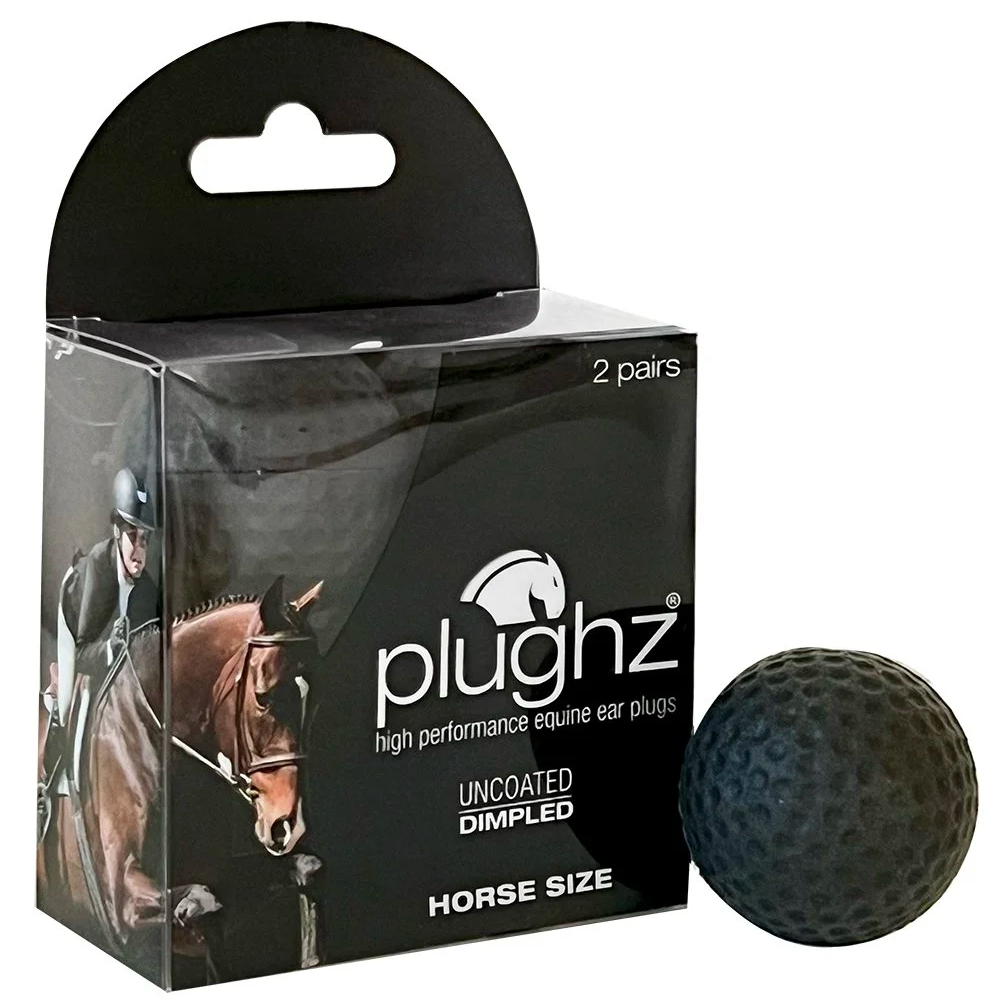 Plughz Dimpled-Uncoated Ear Plugs 2-pack