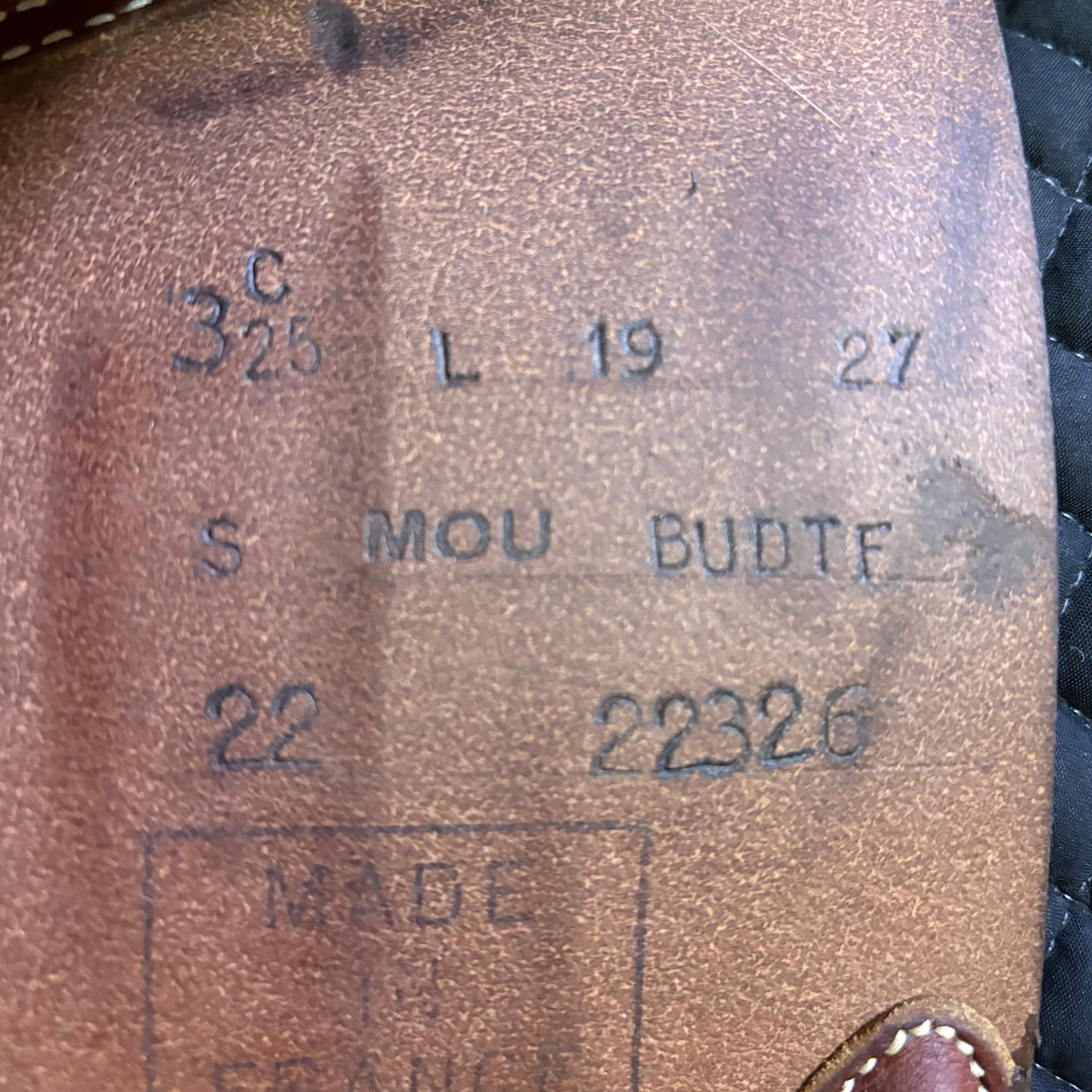 BUTET Premium Saddle L19" 3.25C