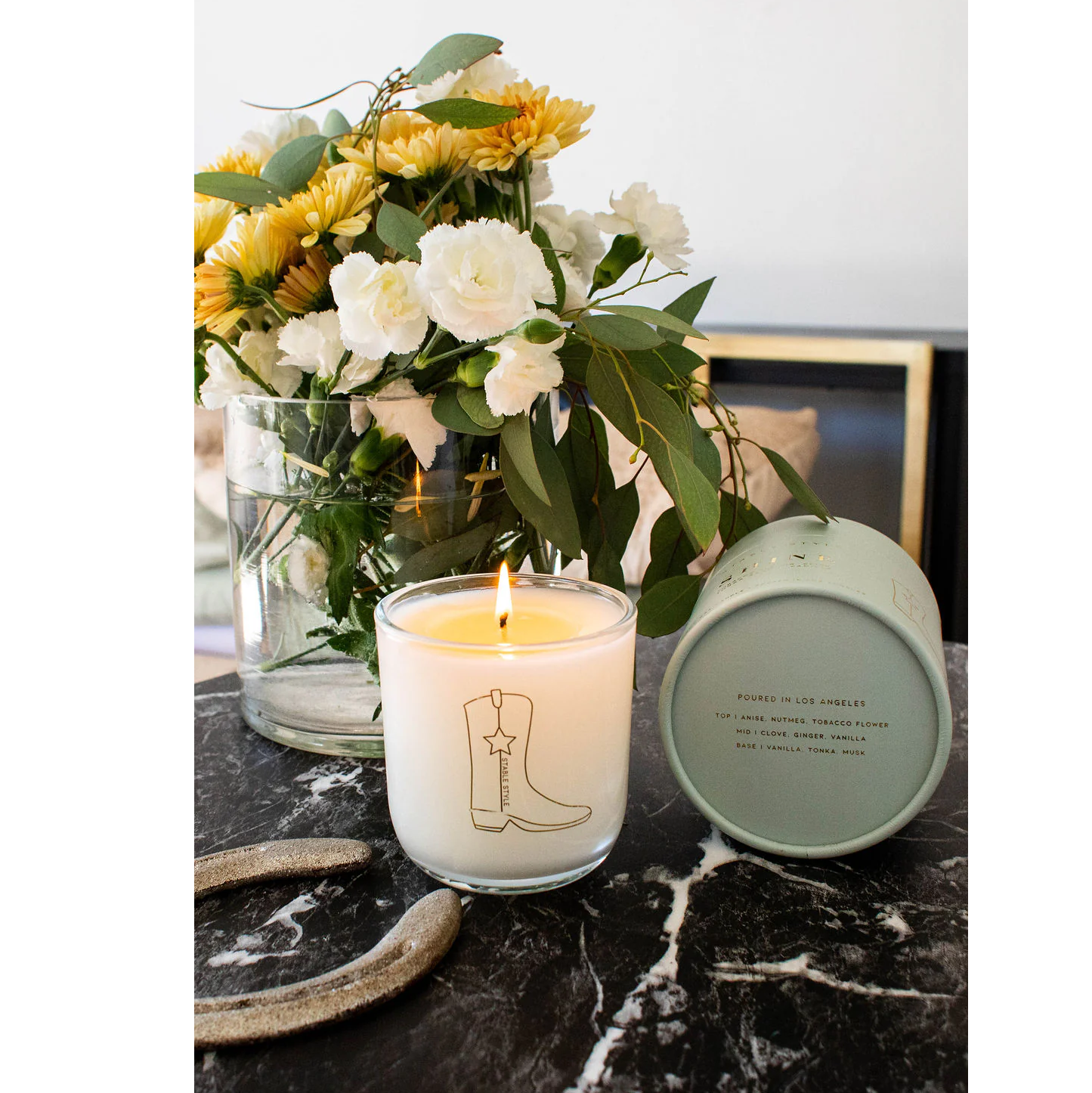 Stable Style Soy Wax Candle 10 oz