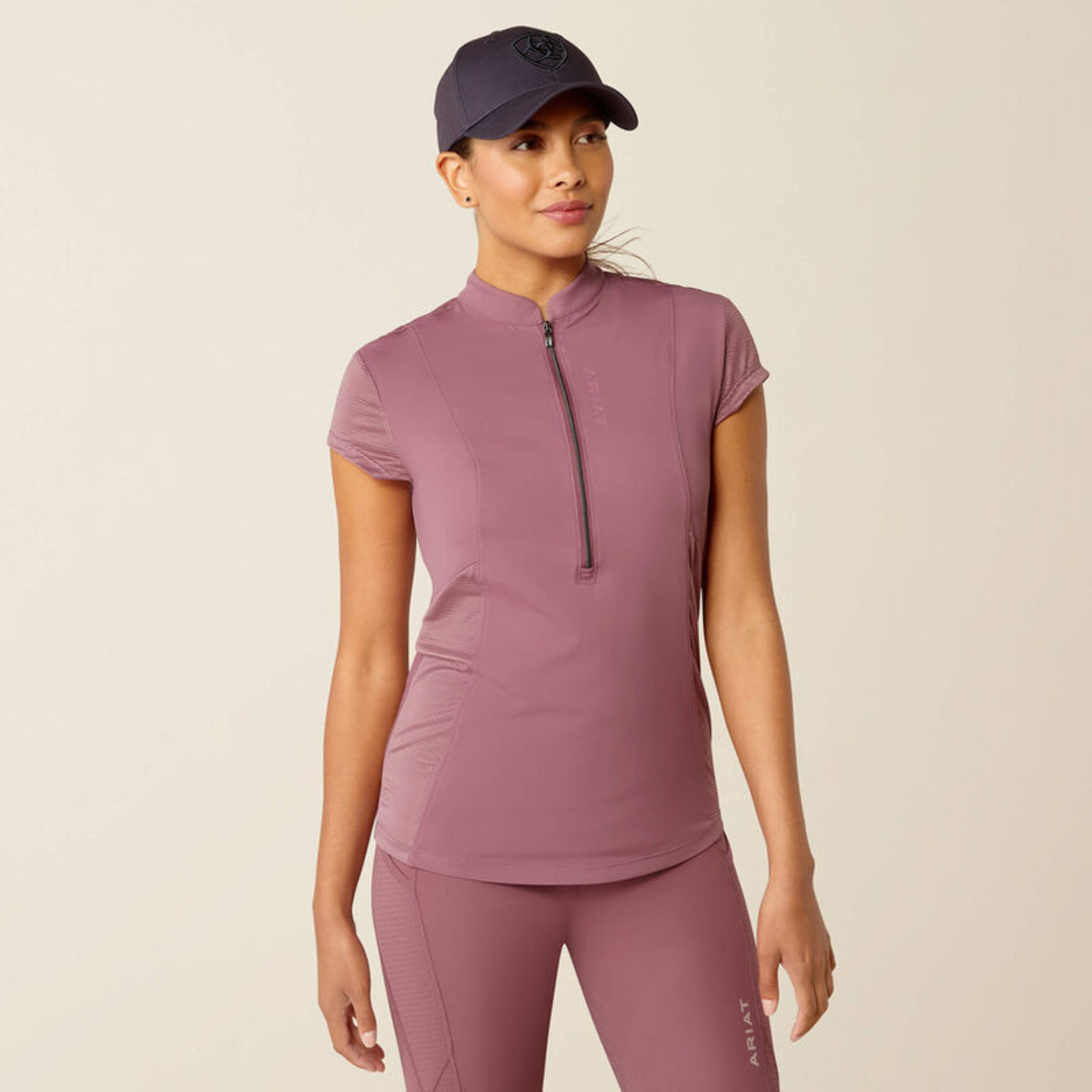 Ariat Breathe Cap Sleeve 1/2 Zip ladies