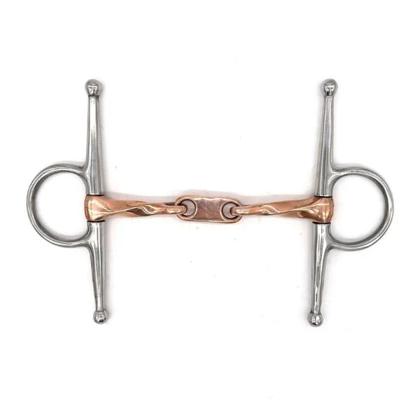 Jake Adams Bit Full Cheek Twisted Copper Dr. Bristol