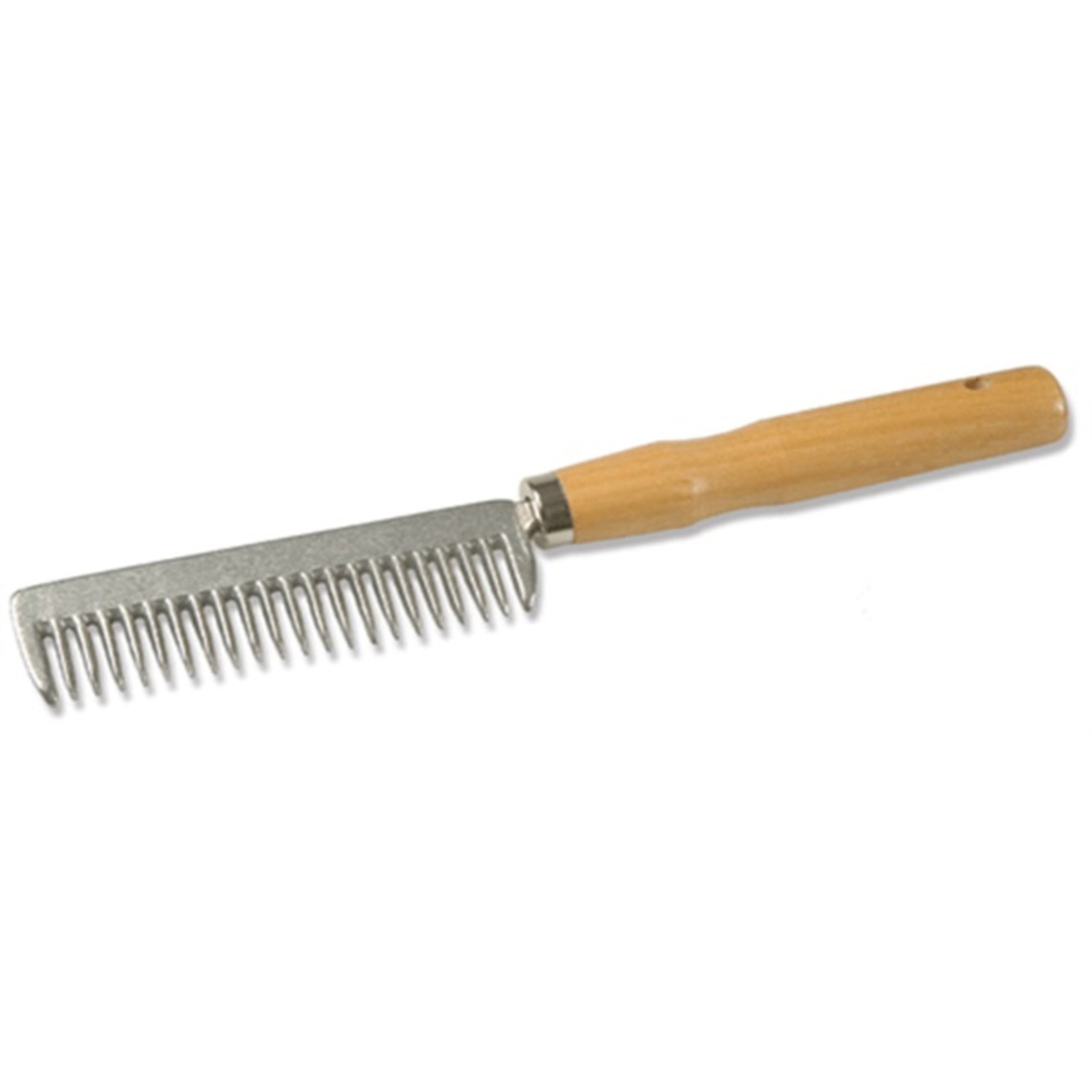 Mane Comb Wood Handle