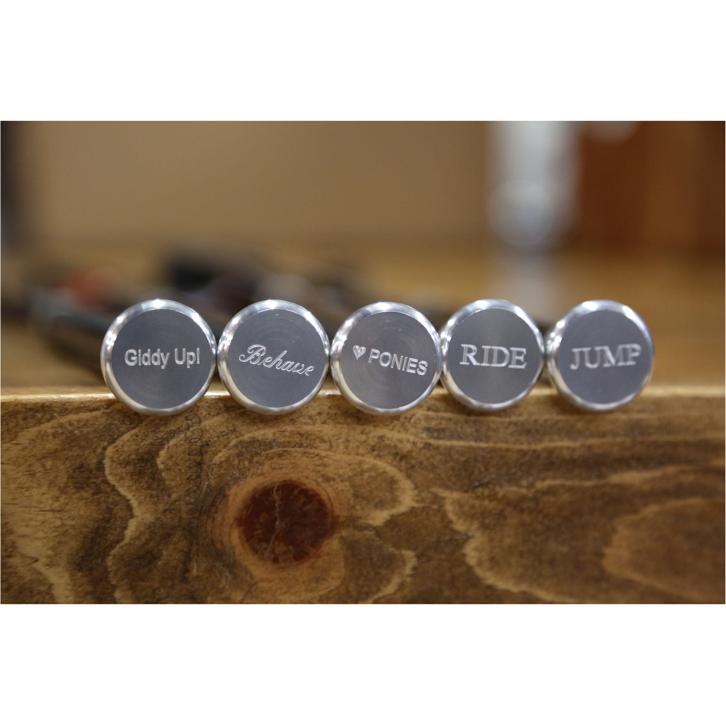 Snowbee Custom Engraved Leather Jump Bat