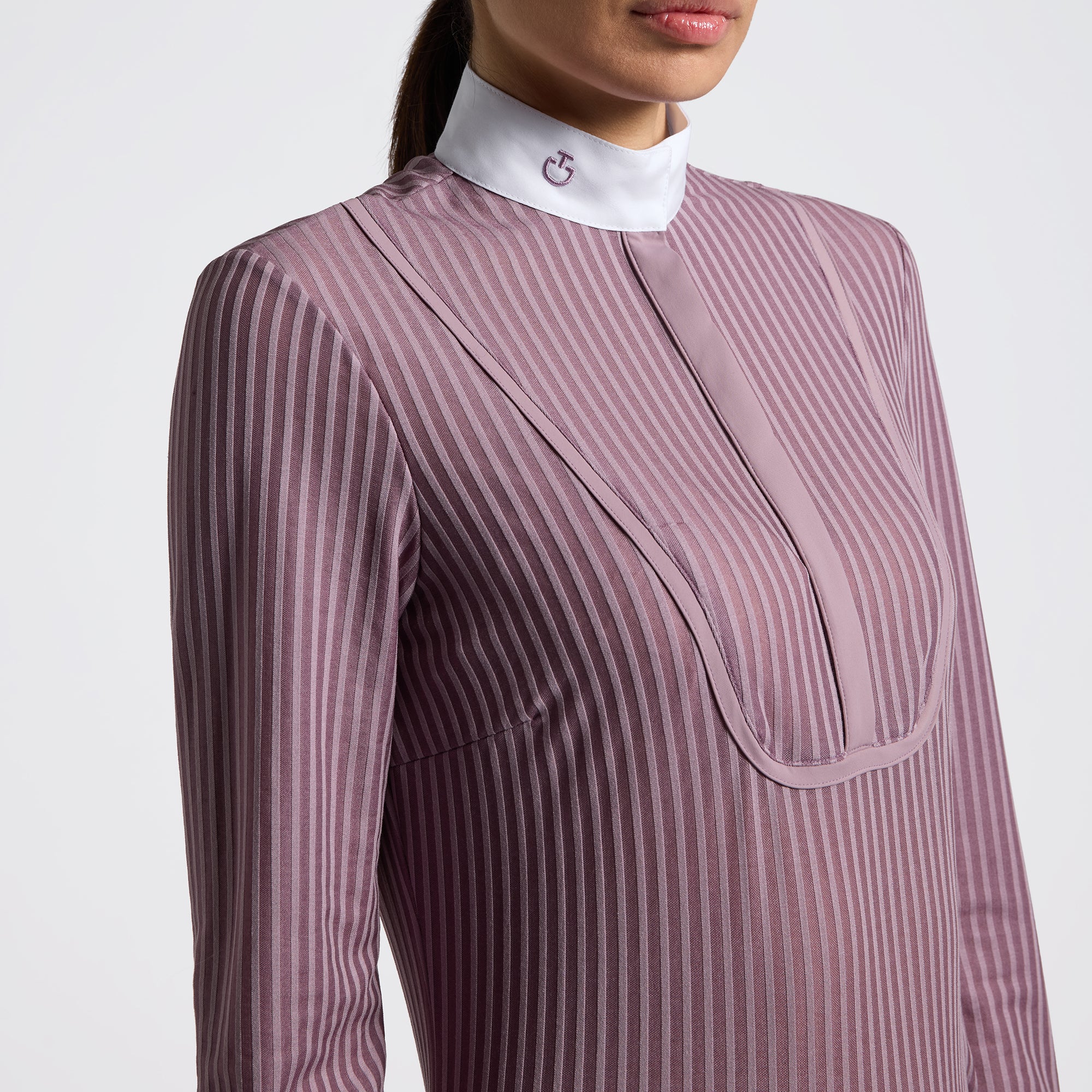 Cavalleria Toscana Stripe Comp Shirt lds