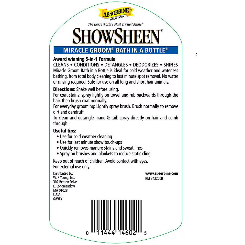 ShowSheen Miracle Groom 32 oz
