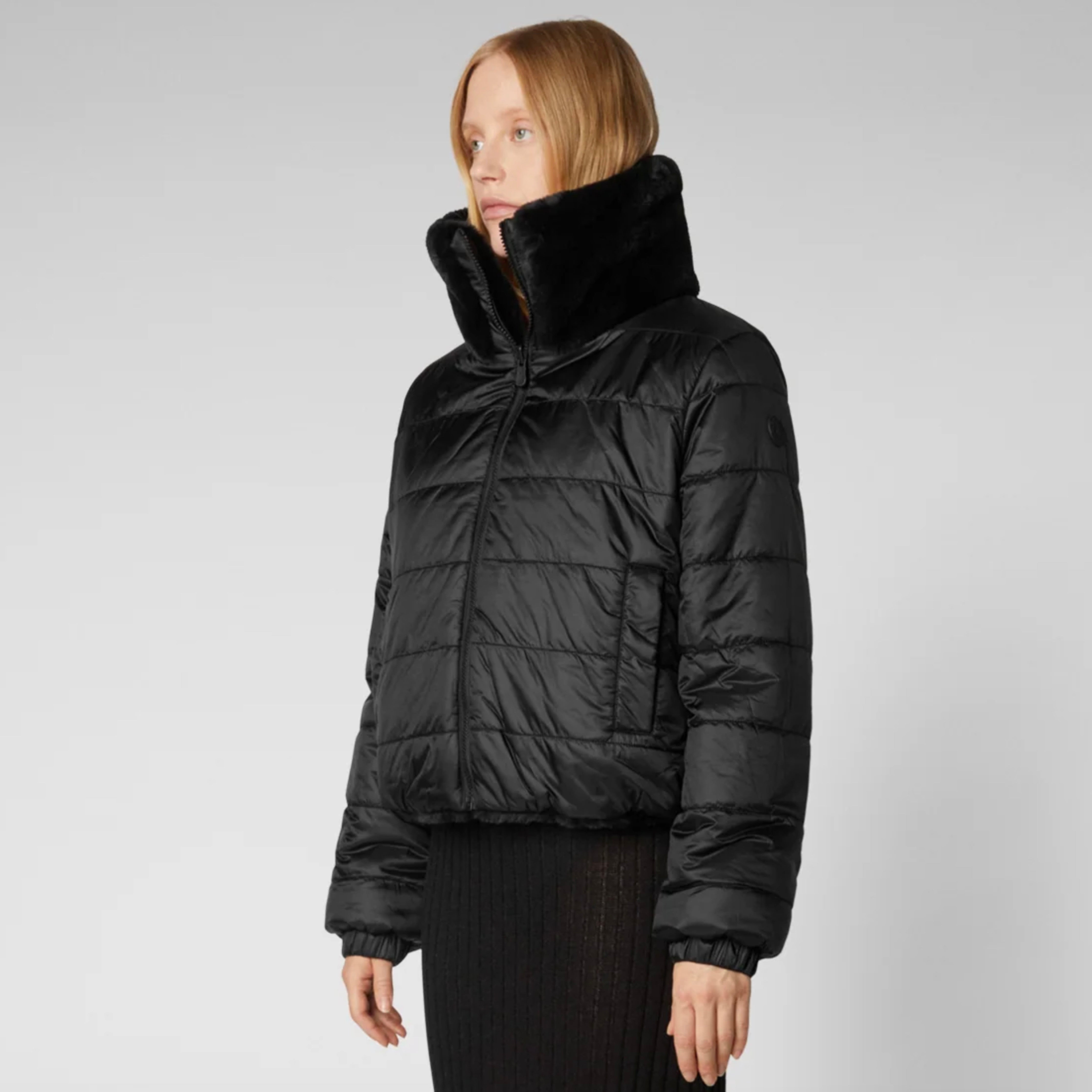 Save the Duck Jeon Reversible Fur-Puffer ladies