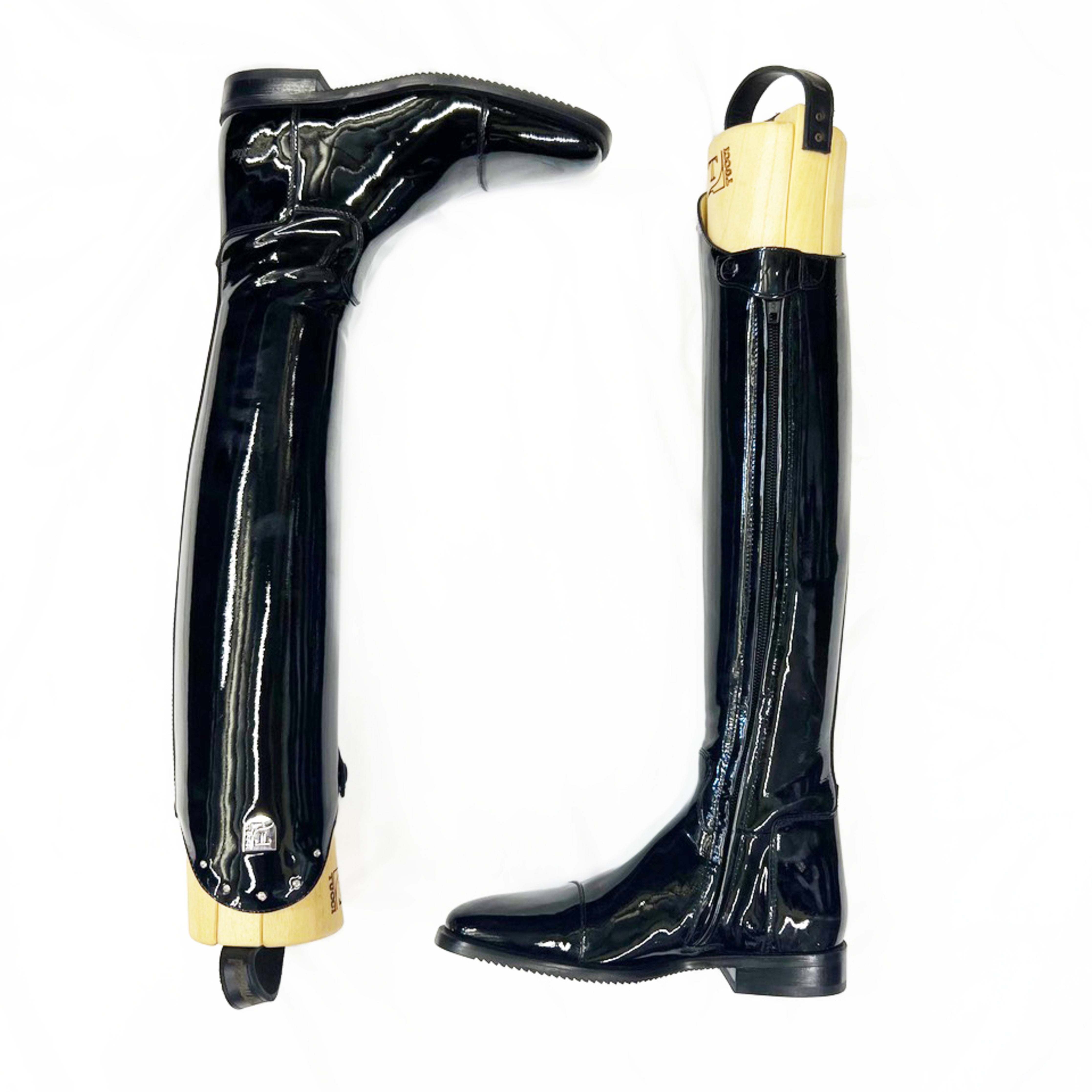 Patent dressage boots best sale