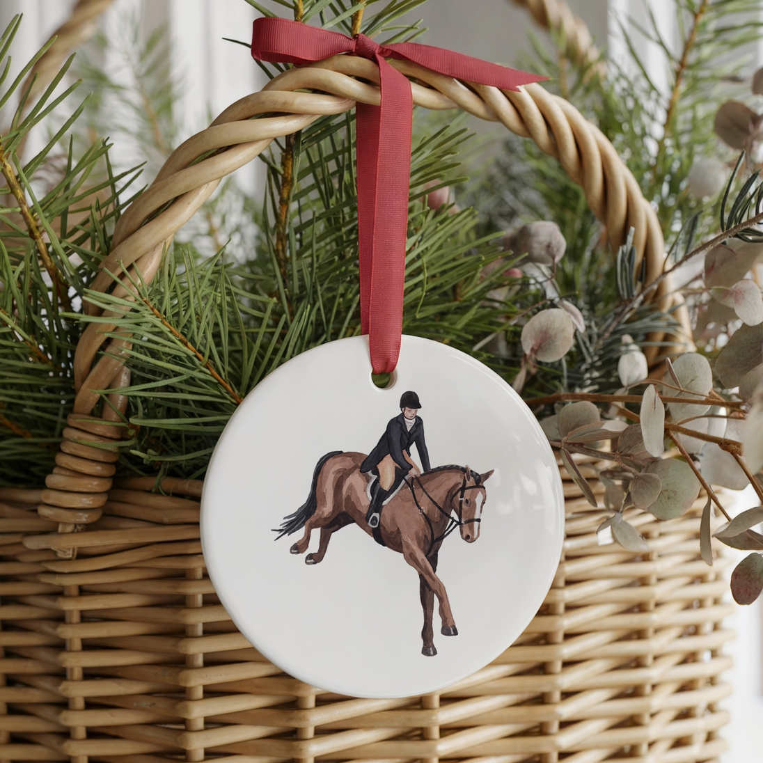 Wellington Equestrian 2-sided Ornament